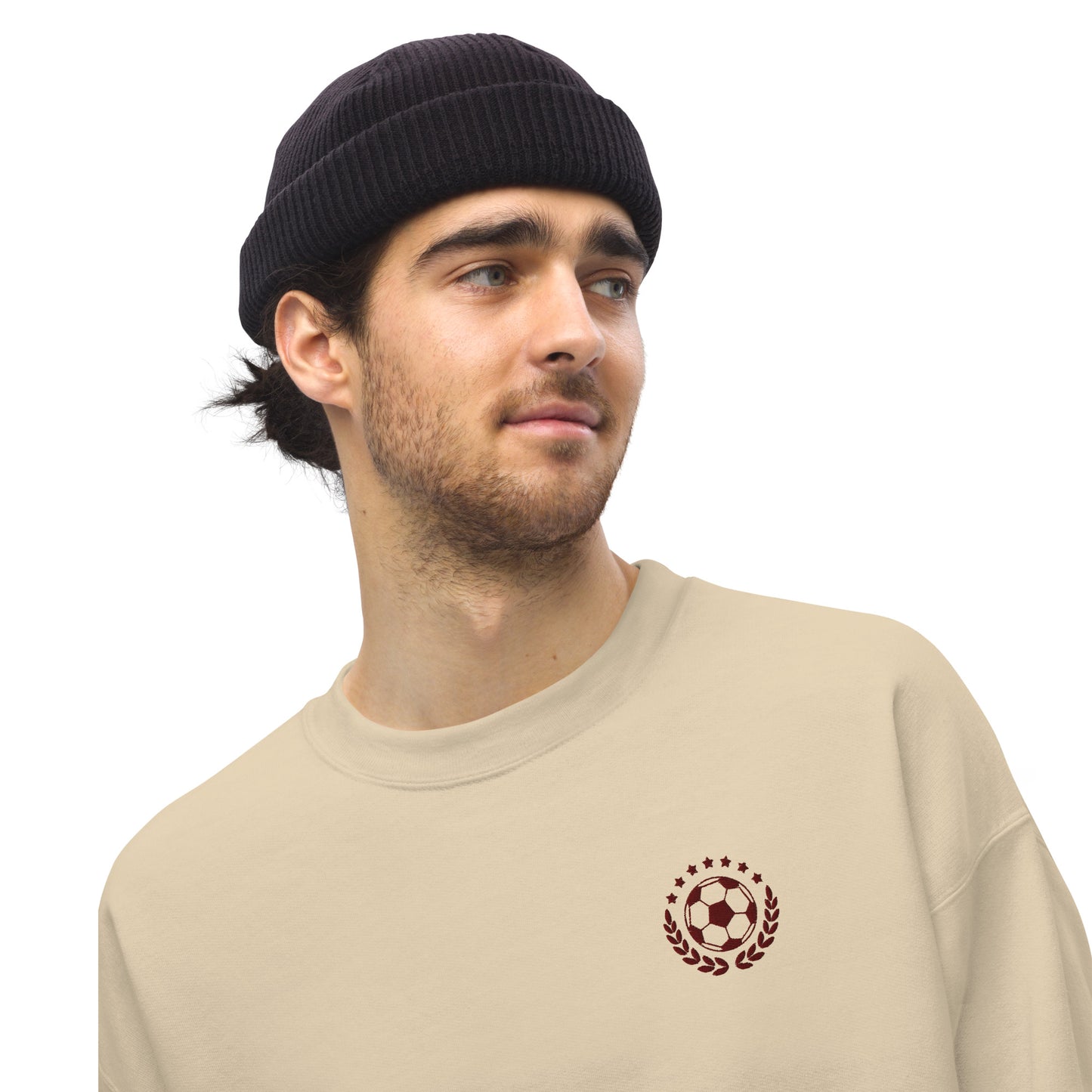 Football Men/Unisex Crew Neck Sweatshirt - Activewear Well
