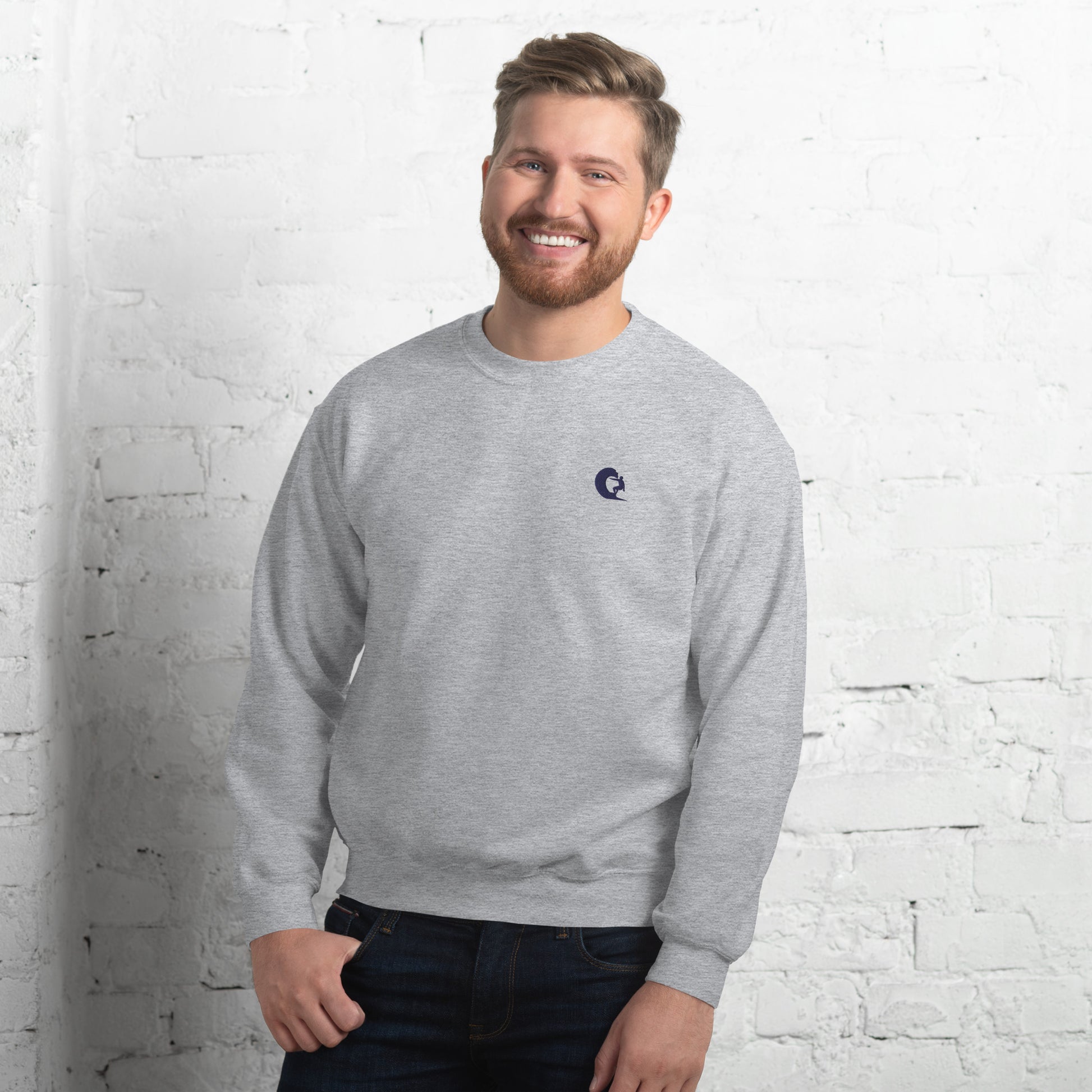 Surf Men/Unisex Sweatshirt - Activewear Well