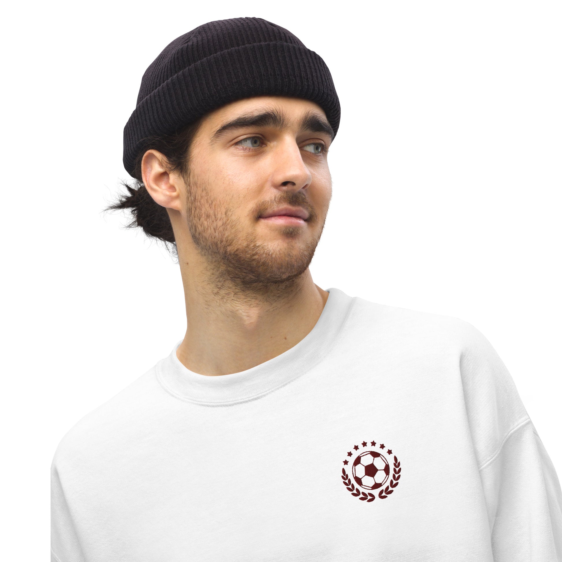Football Men/Unisex Crew Neck Sweatshirt - Activewear Well