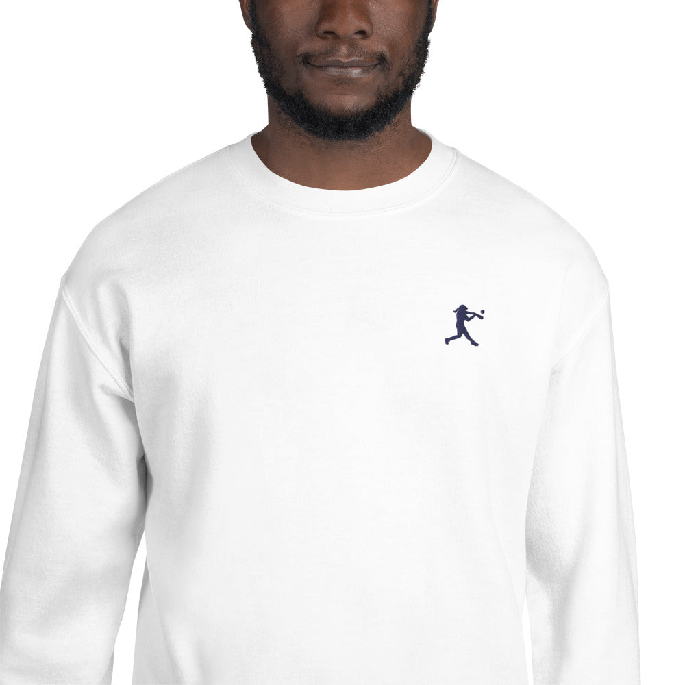 Baseball Player Men/Unisex Sweatshirt - Activewear Well