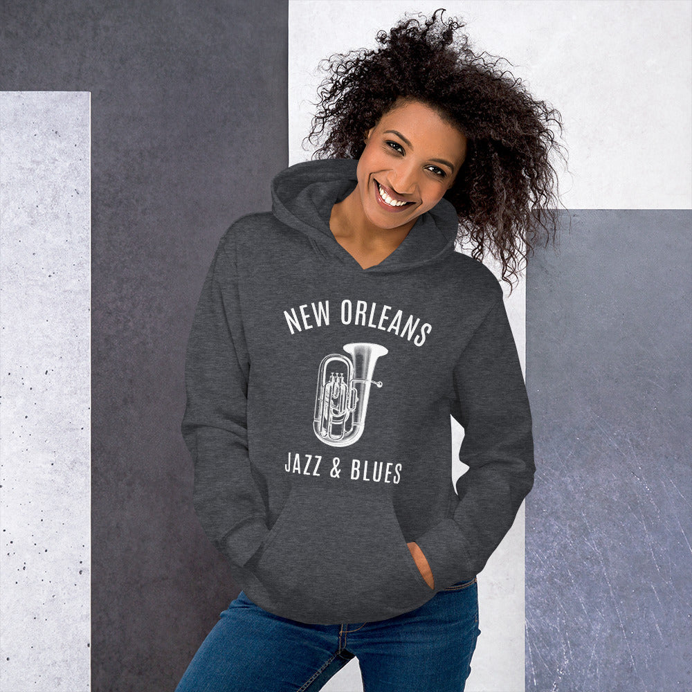 New Orleans Jazz Unisex Hoodie - Activewear Well