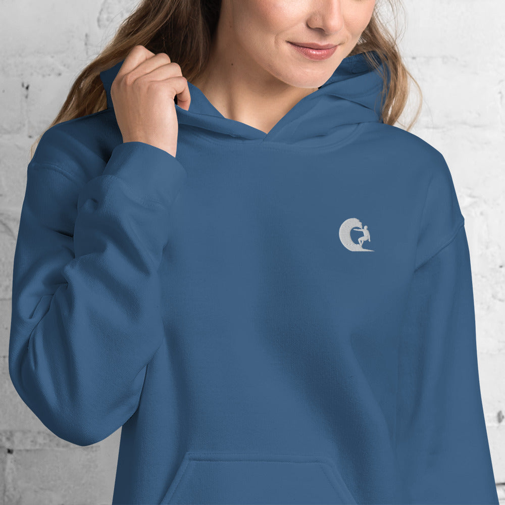 Surfing Men/Unisex Hoodie - Activewear Well