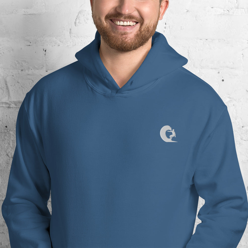 Surfing Men/Unisex Hoodie - Activewear Well