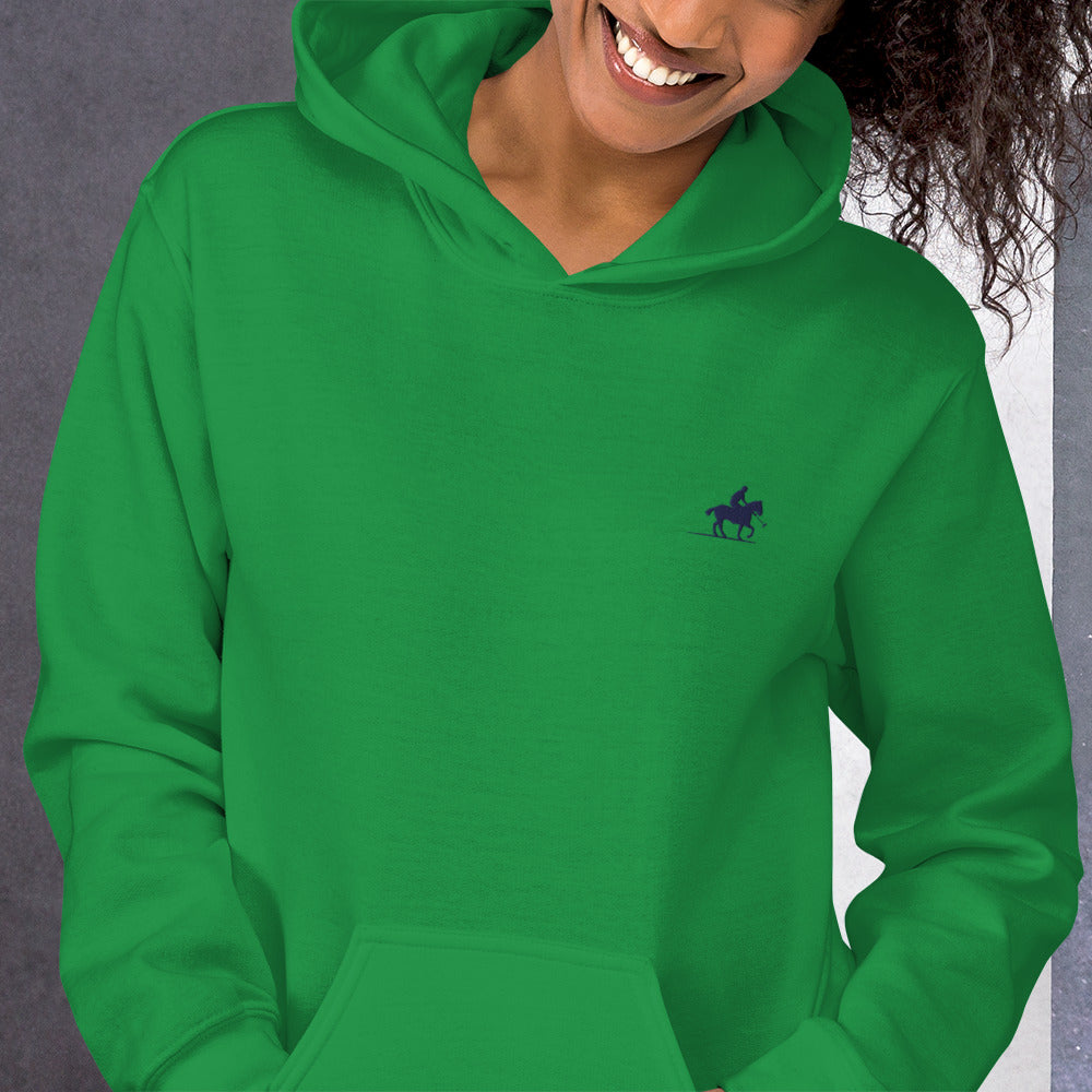Polo Player Men/Unisex Hoodie - Activewear Well