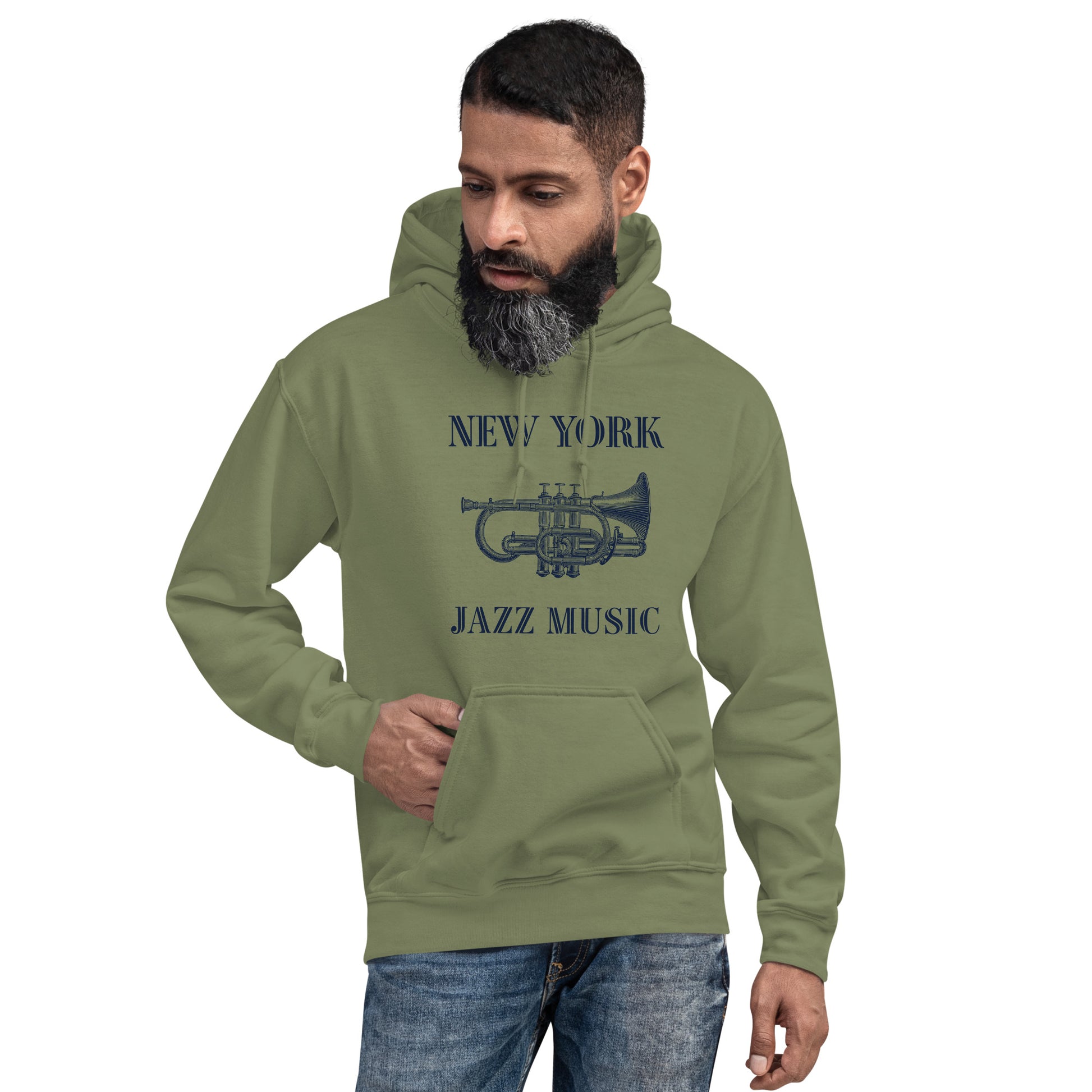 New York Unisex Hoodie - Activewear Well