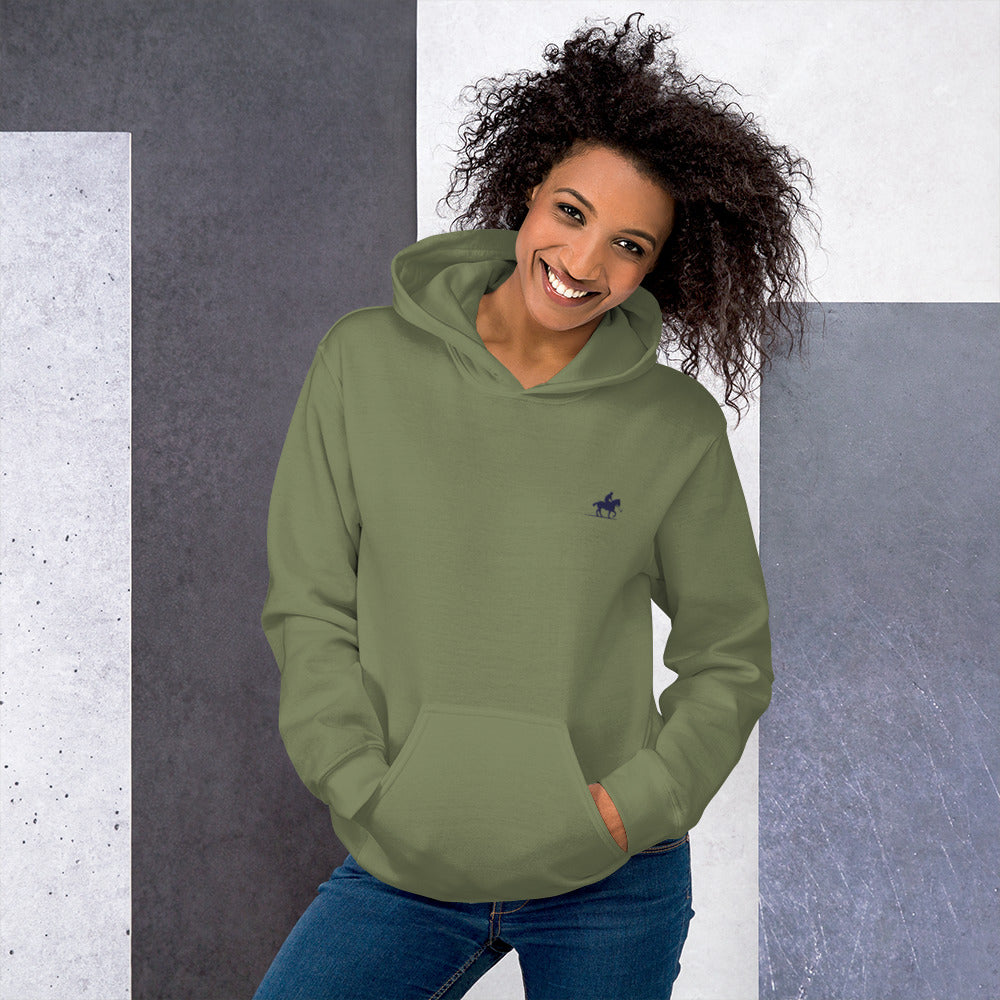 Polo Player Men/Unisex Hoodie - Activewear Well