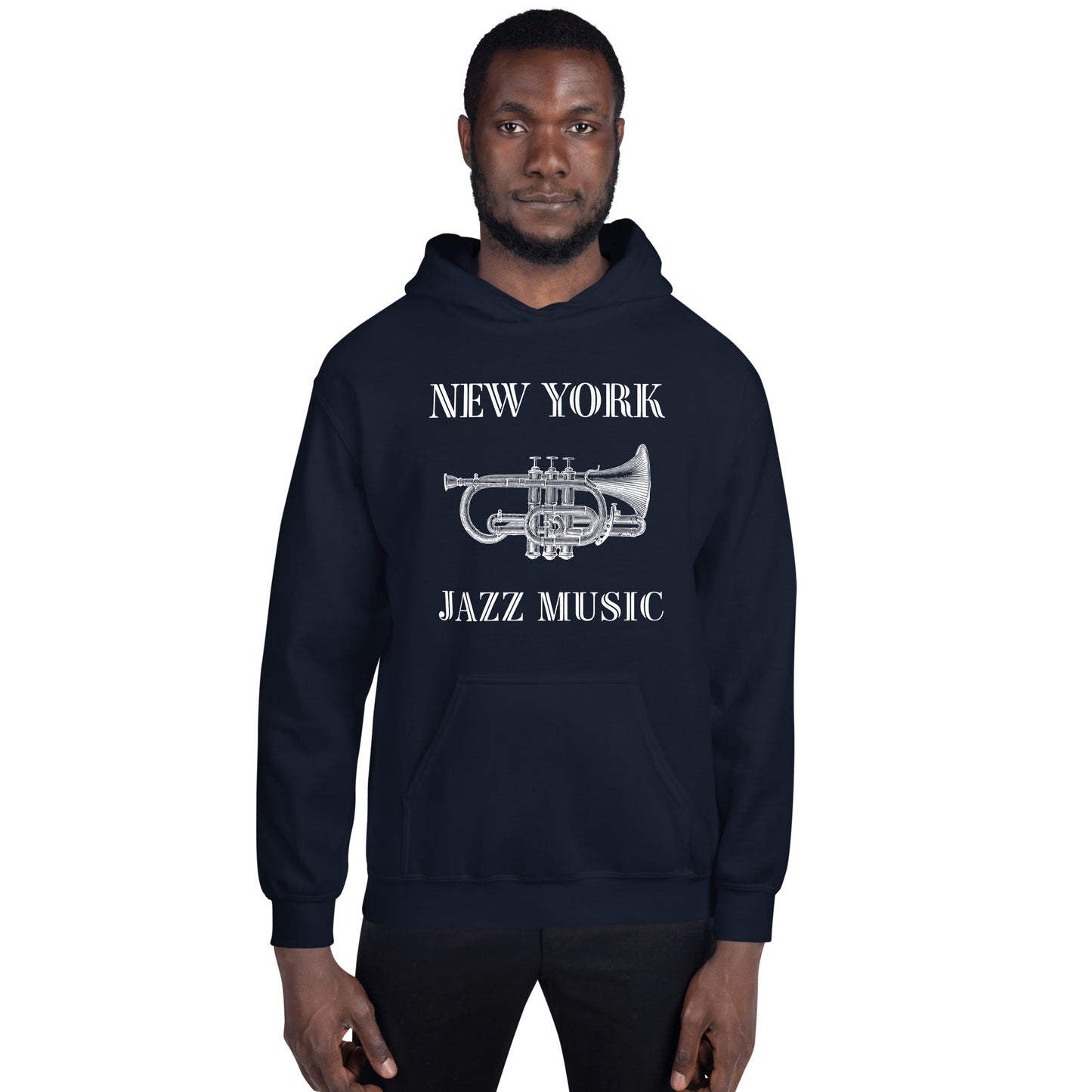 New York Jazz Unisex Hoodie - Activewear Well