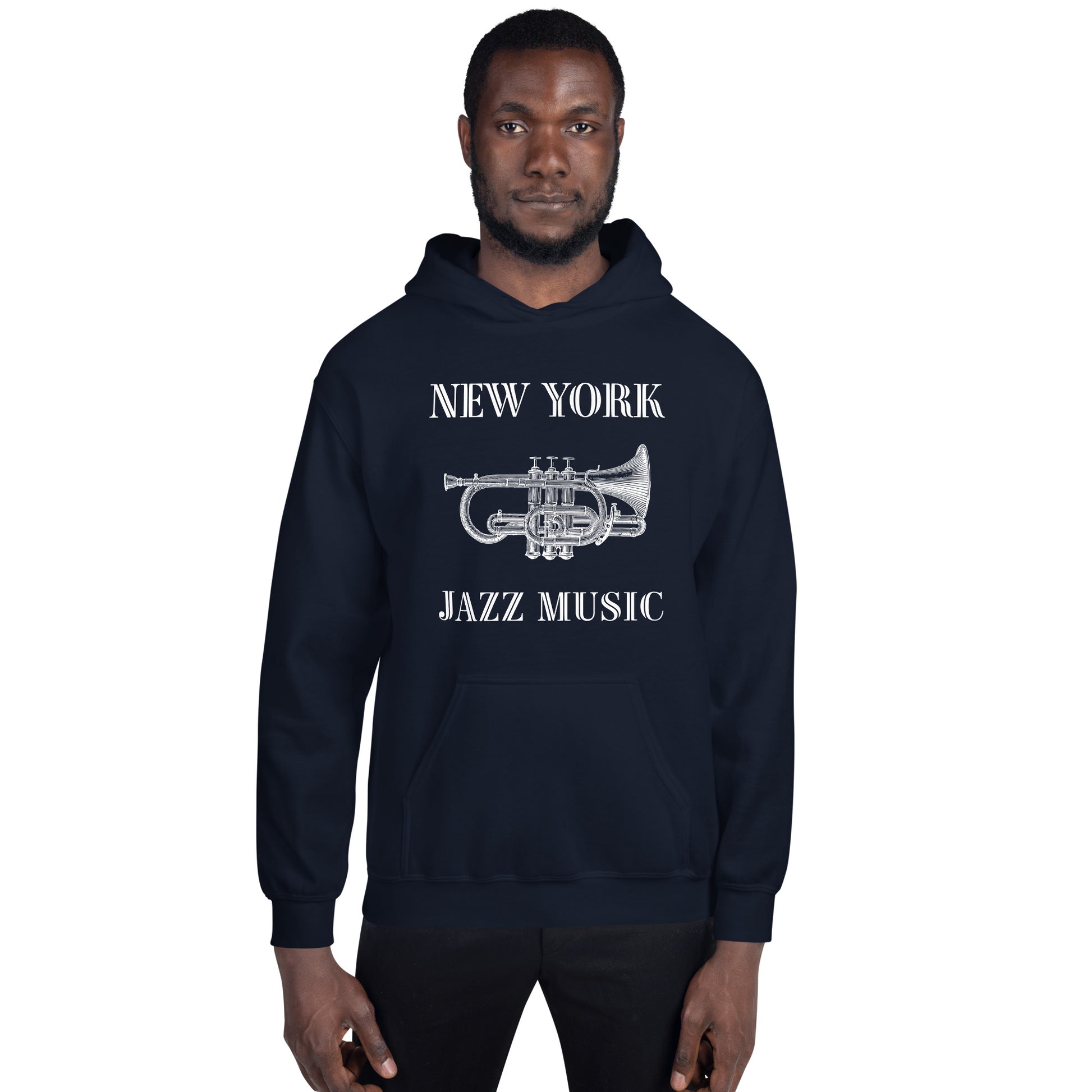 New York Jazz Unisex Hoodie - Activewear Well