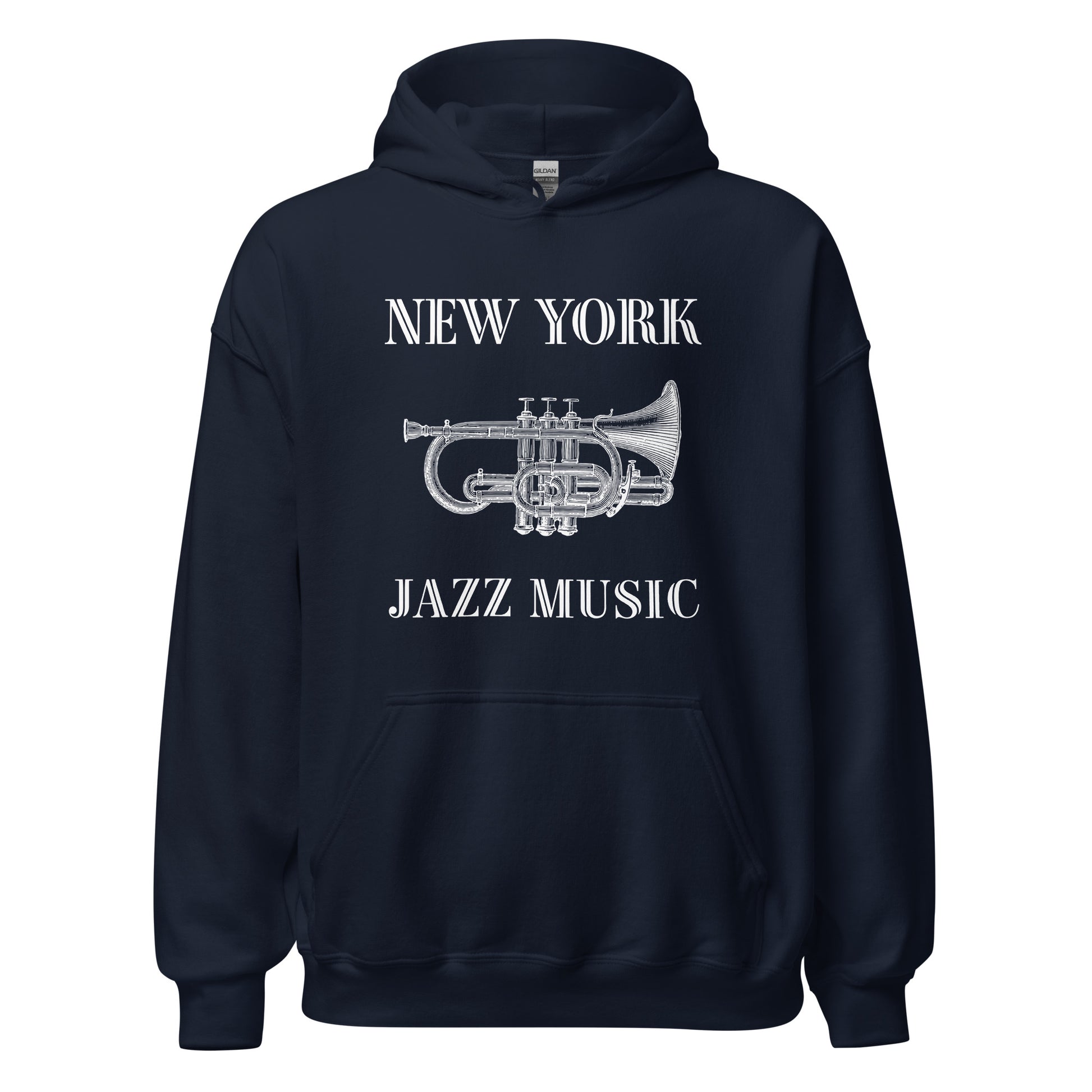 New York Jazz Unisex Hoodie - Activewear Well