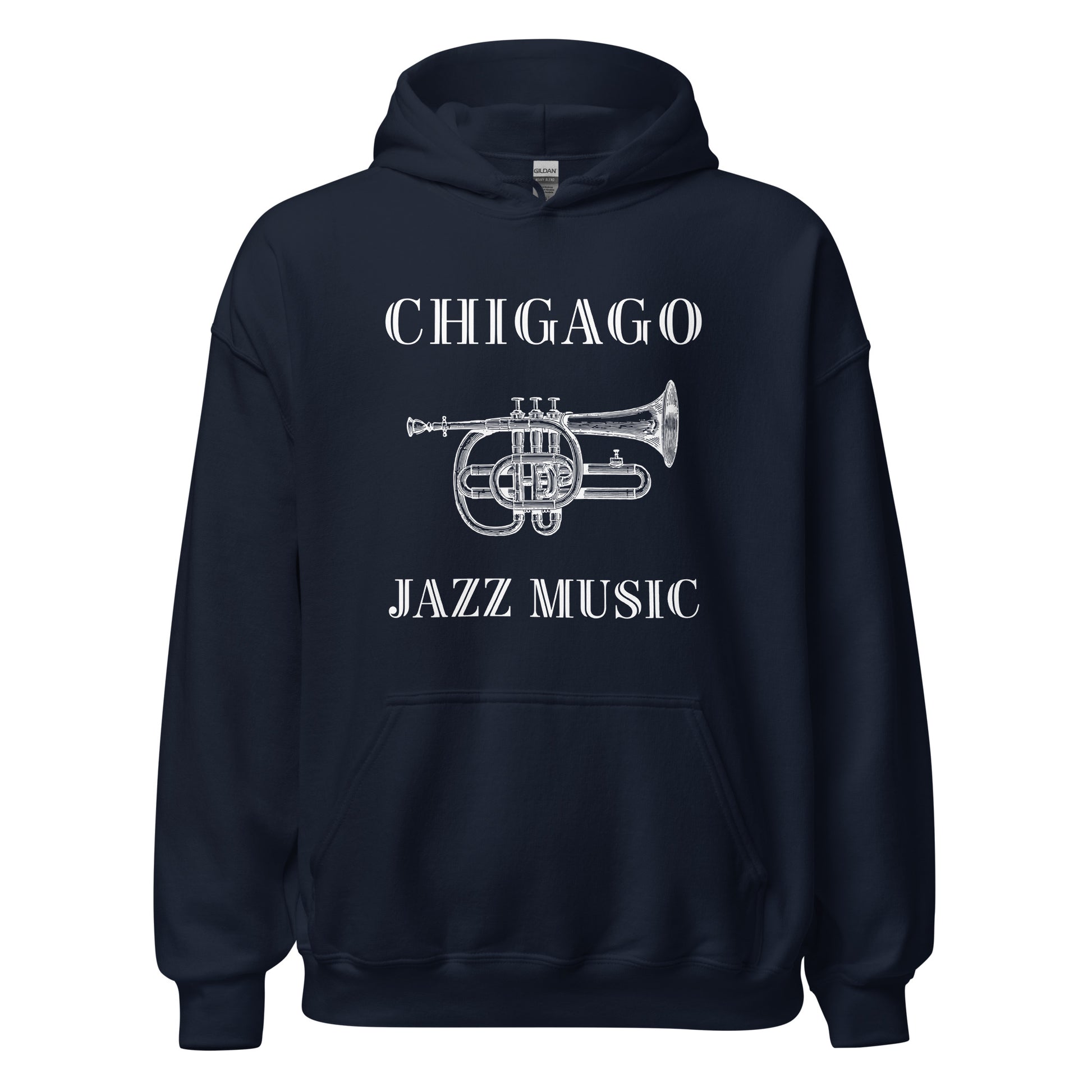 Chicago Jazz Unisex Hoodie - Activewear Well