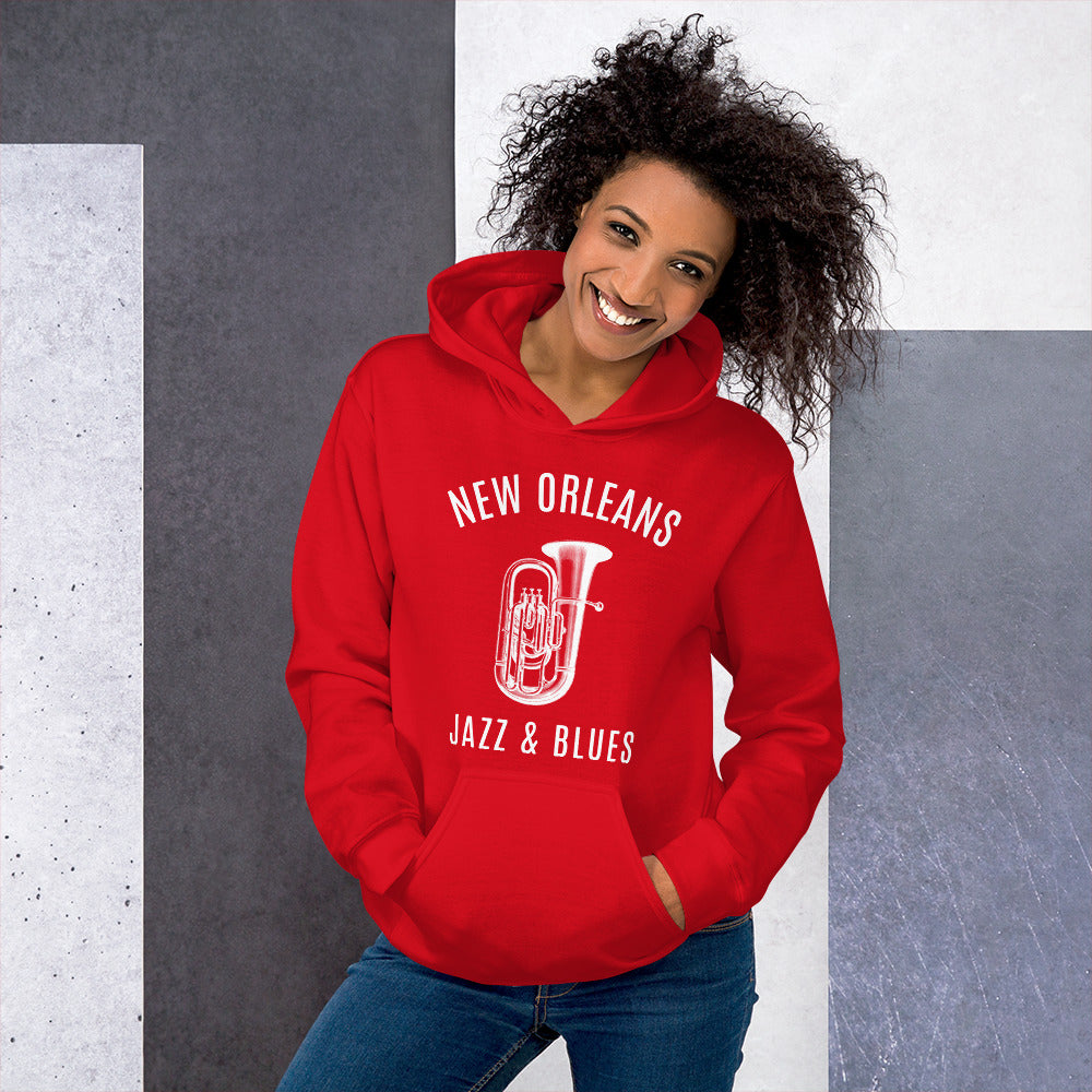 New Orleans Jazz Unisex Hoodie - Activewear Well