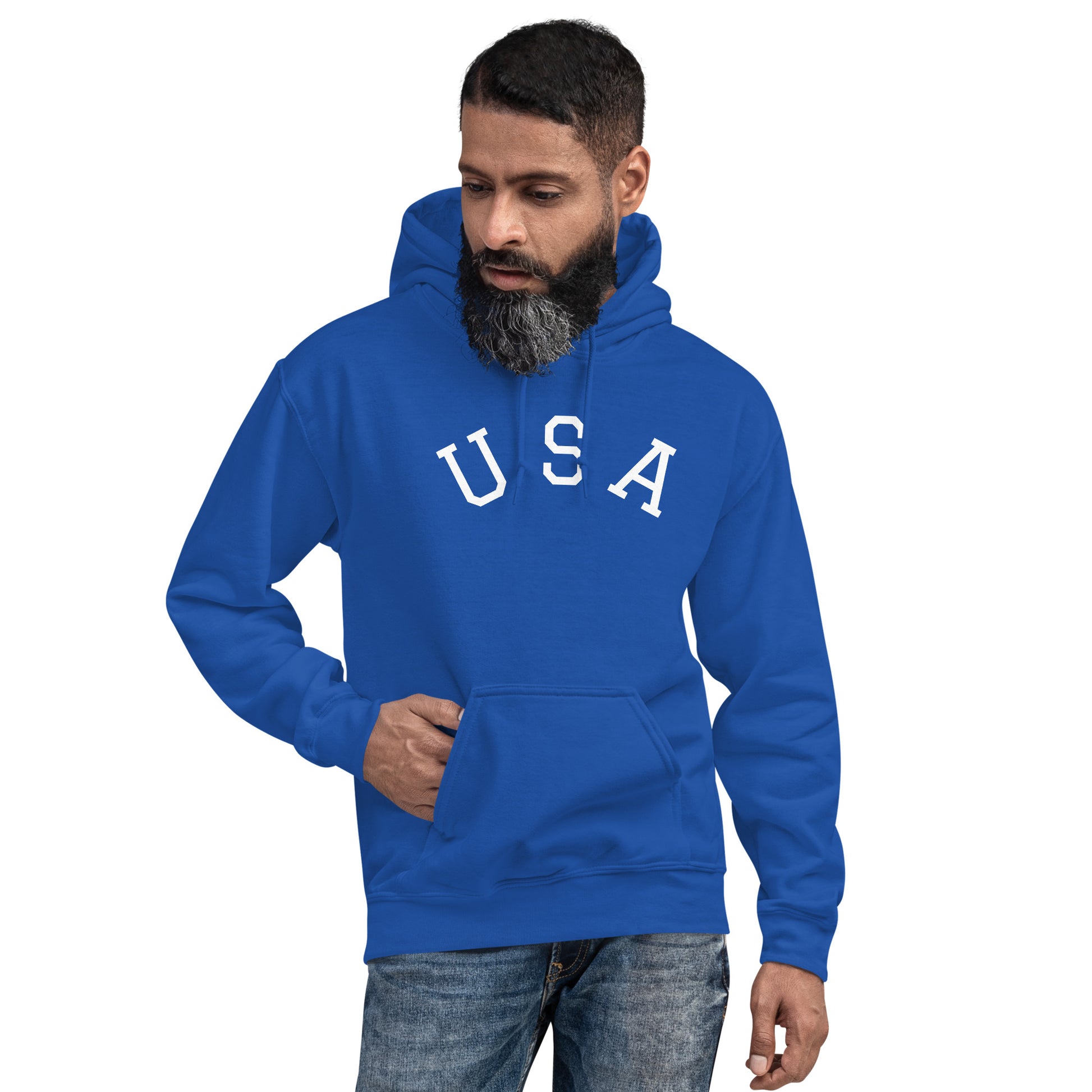 USA Unisex Hoodie - Activewear Well