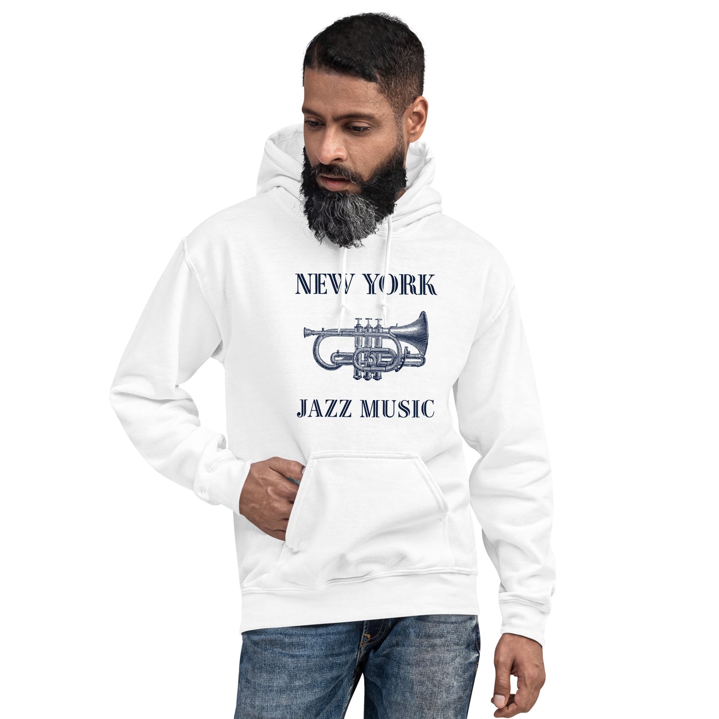 New York Unisex Hoodie - Activewear Well