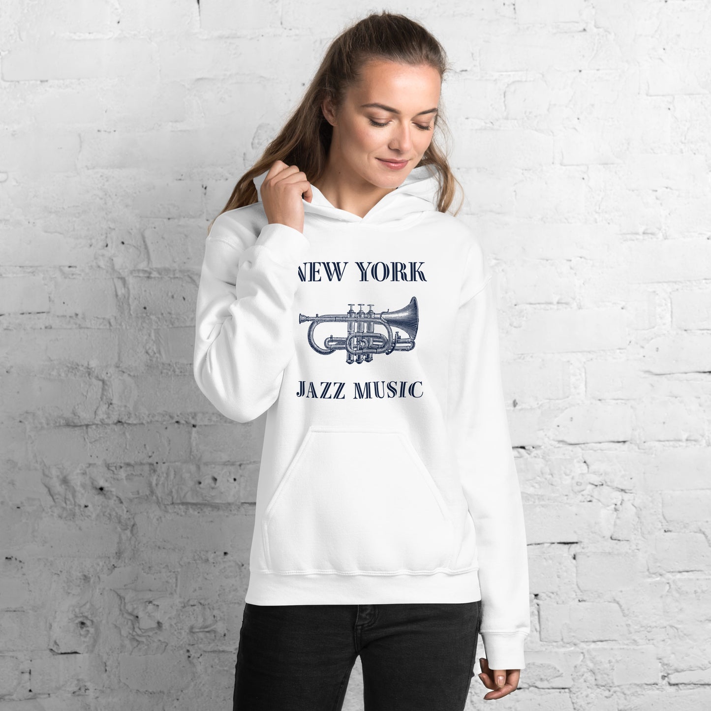 New York Unisex Hoodie - Activewear Well