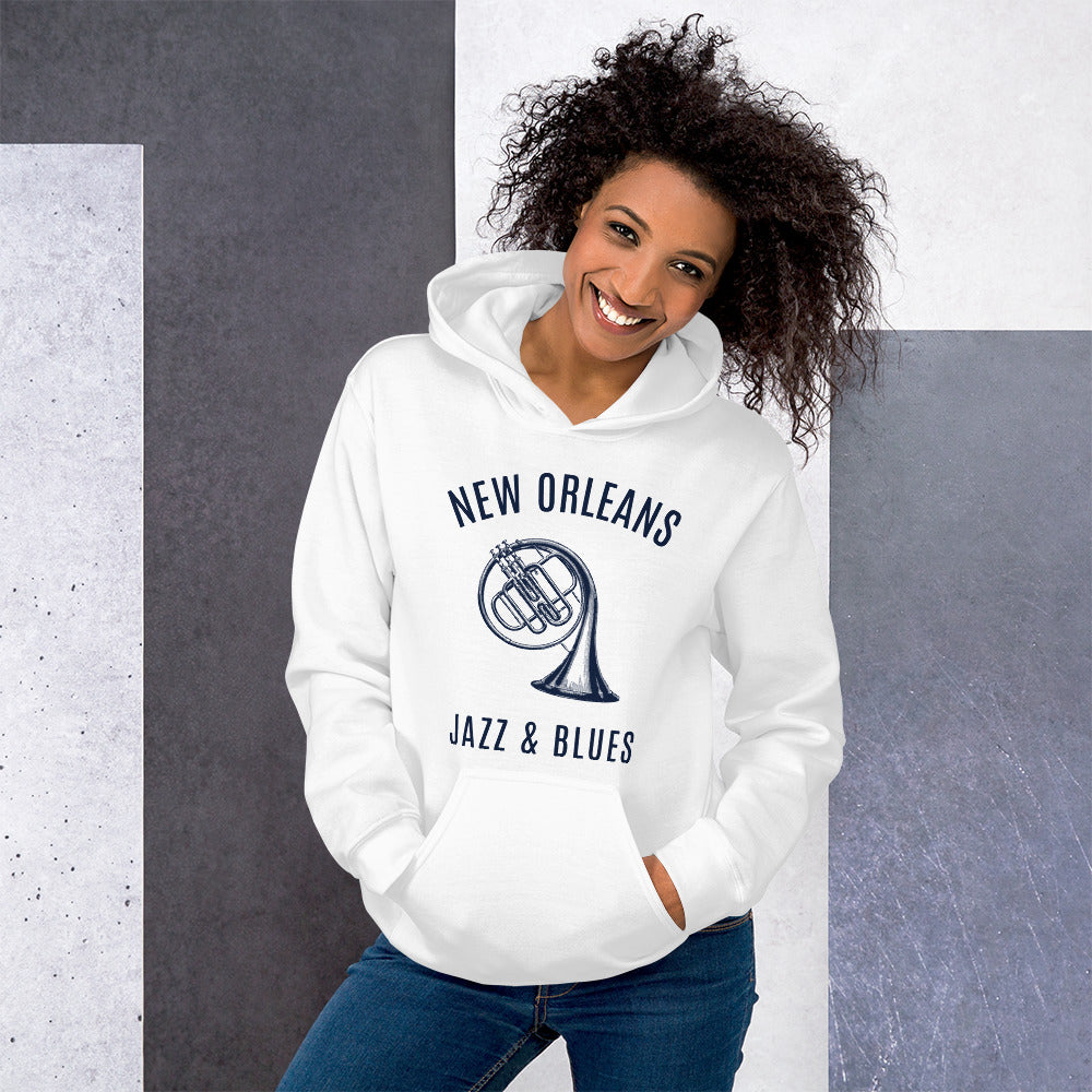 New Orleans Music Unisex Hoodie - Activewear Well