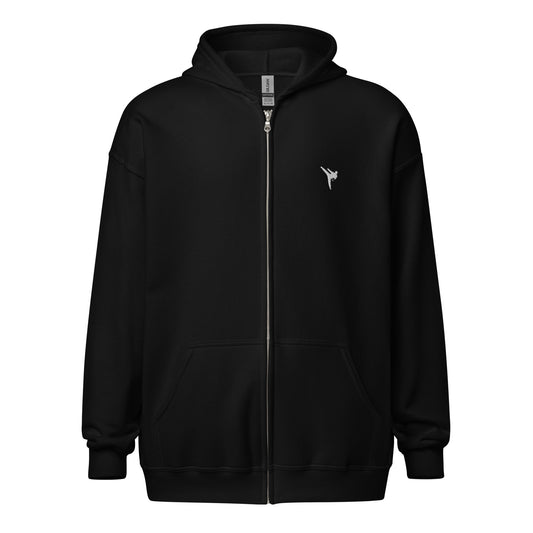 Karate Unisex Heavy Blend Zip Hoodie - Activewear Well