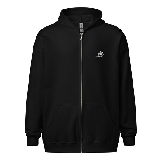 Polo Men/Unisex Heavy Blend Zip Hoodie - Activewear Well