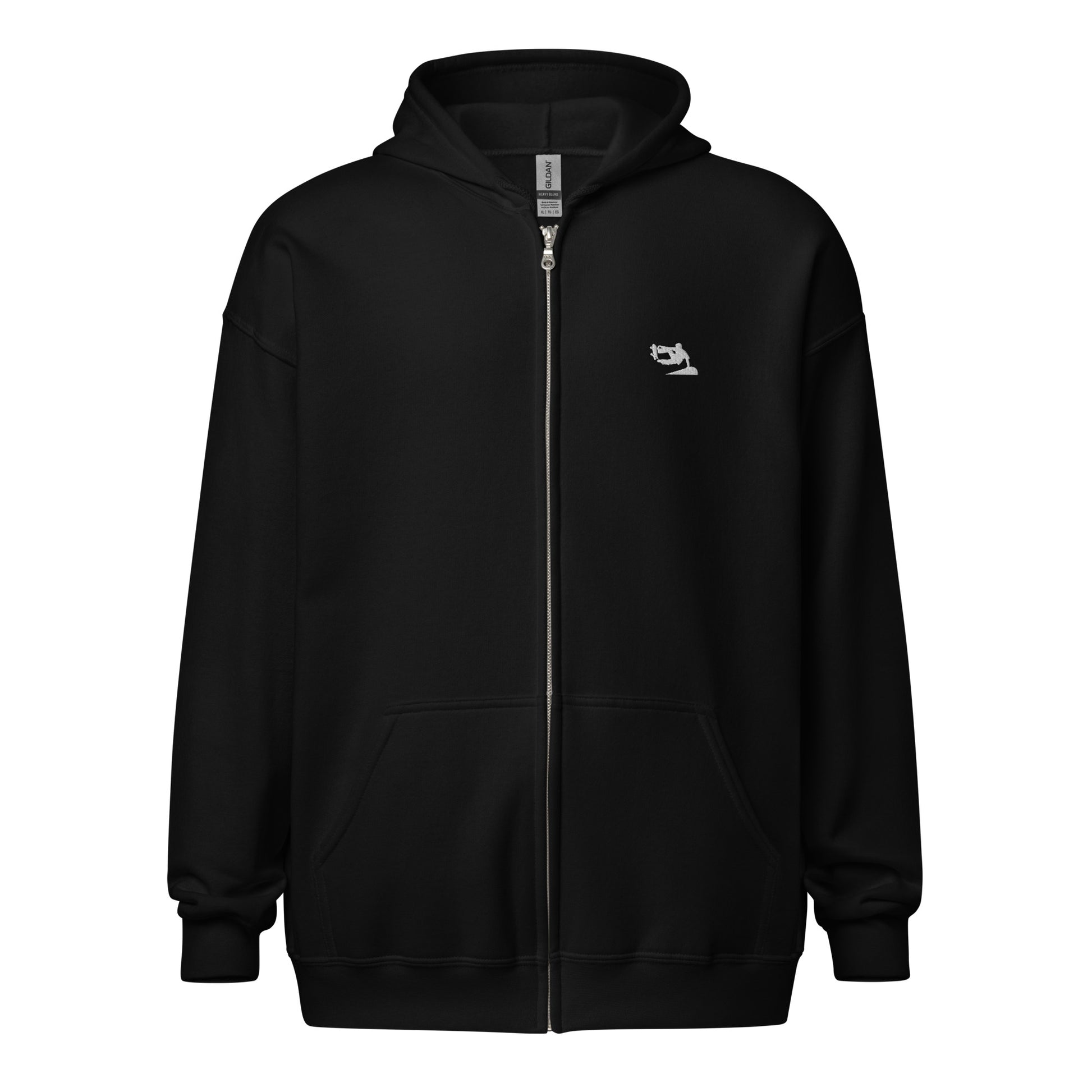Skateboard Men/Unisex Heavy Blend Zip Hoodie - Activewear Well
