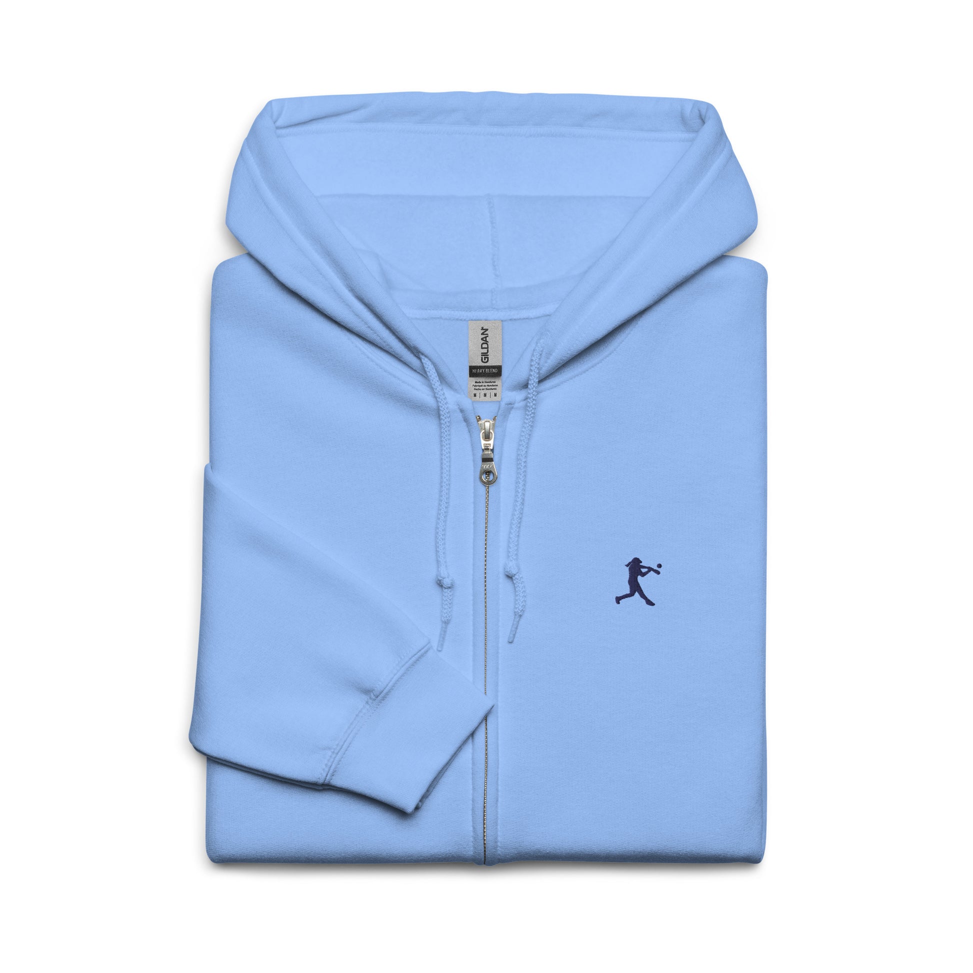 Baseball Player Fleece Full-Zip Hoodie - Activewear Well