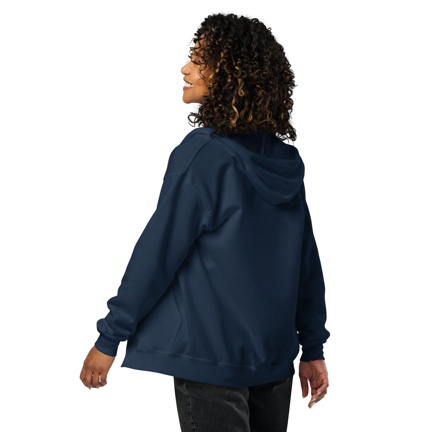 US Eagle Fleece Zip Hoodie