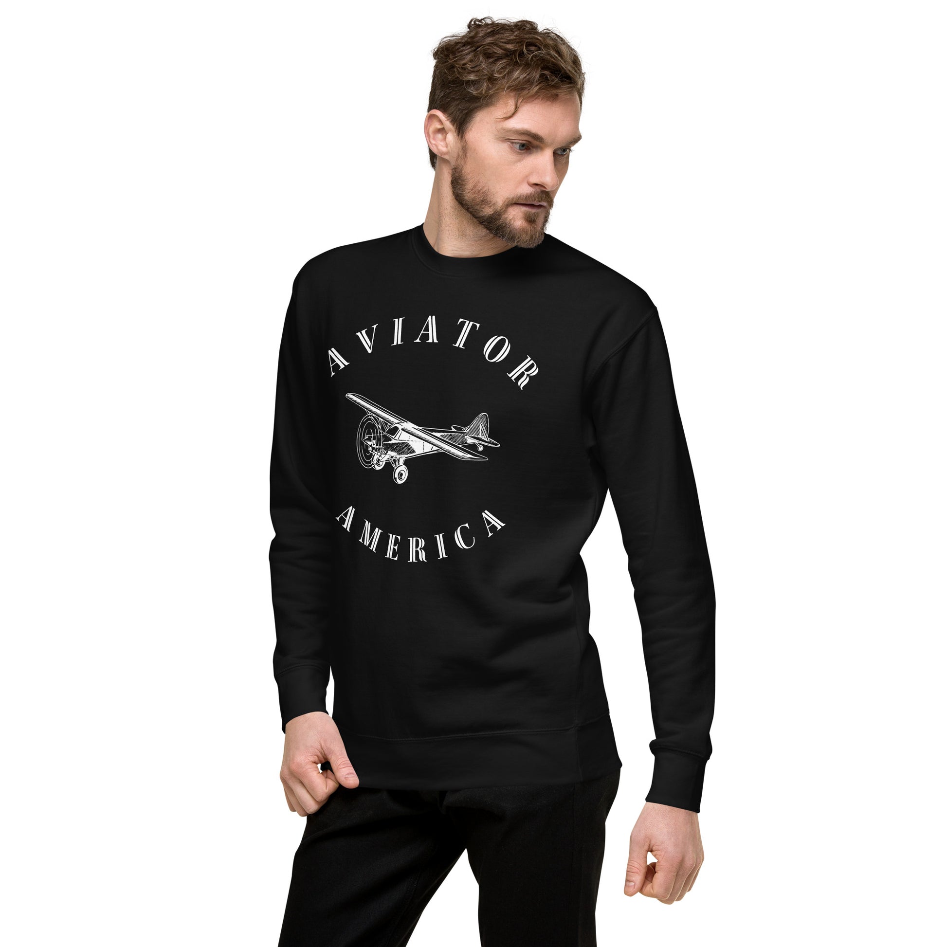 Aviator Premium Sweatshirt - Activewear Well