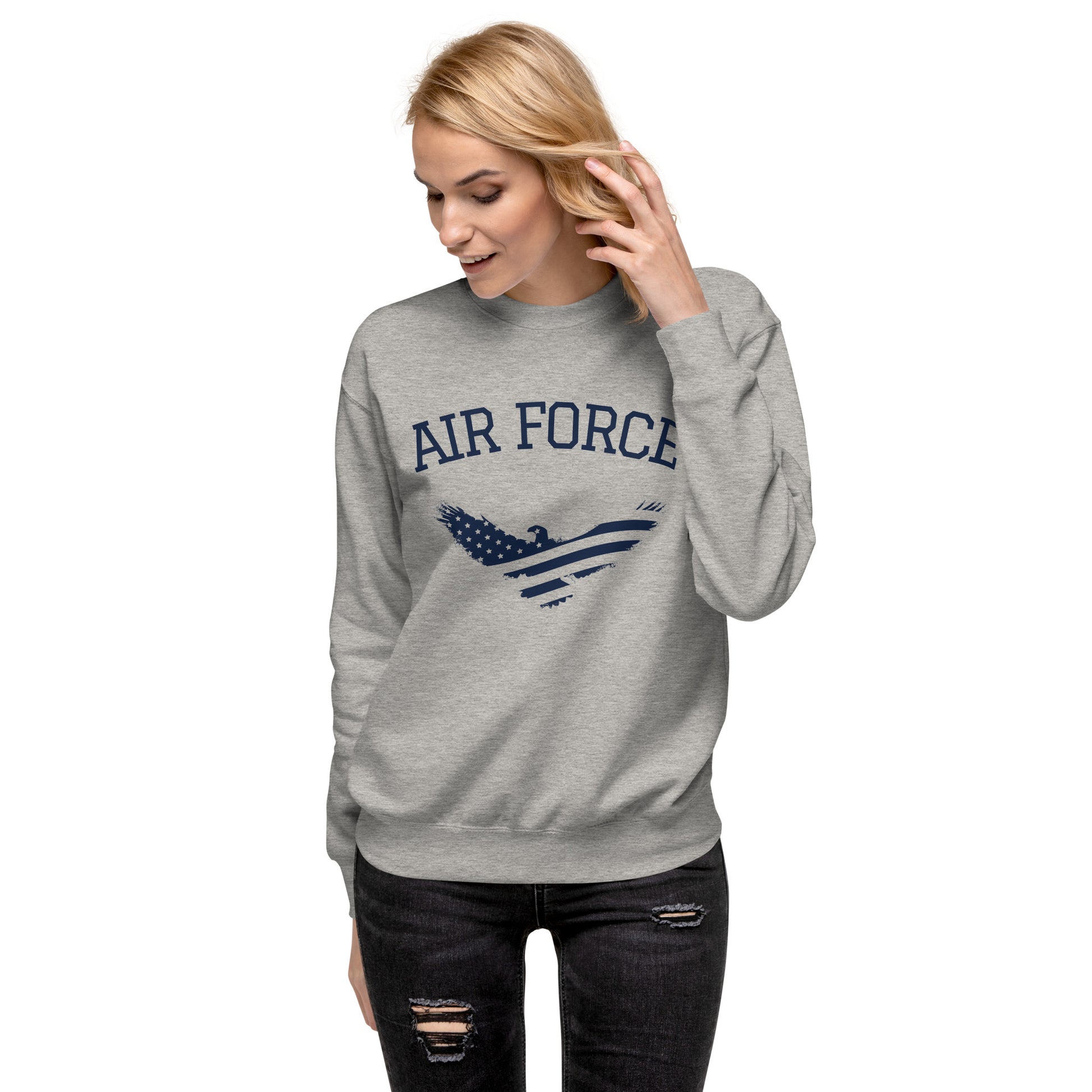 US Air Force Unisex Premium Sweatshirt - Activewear Well