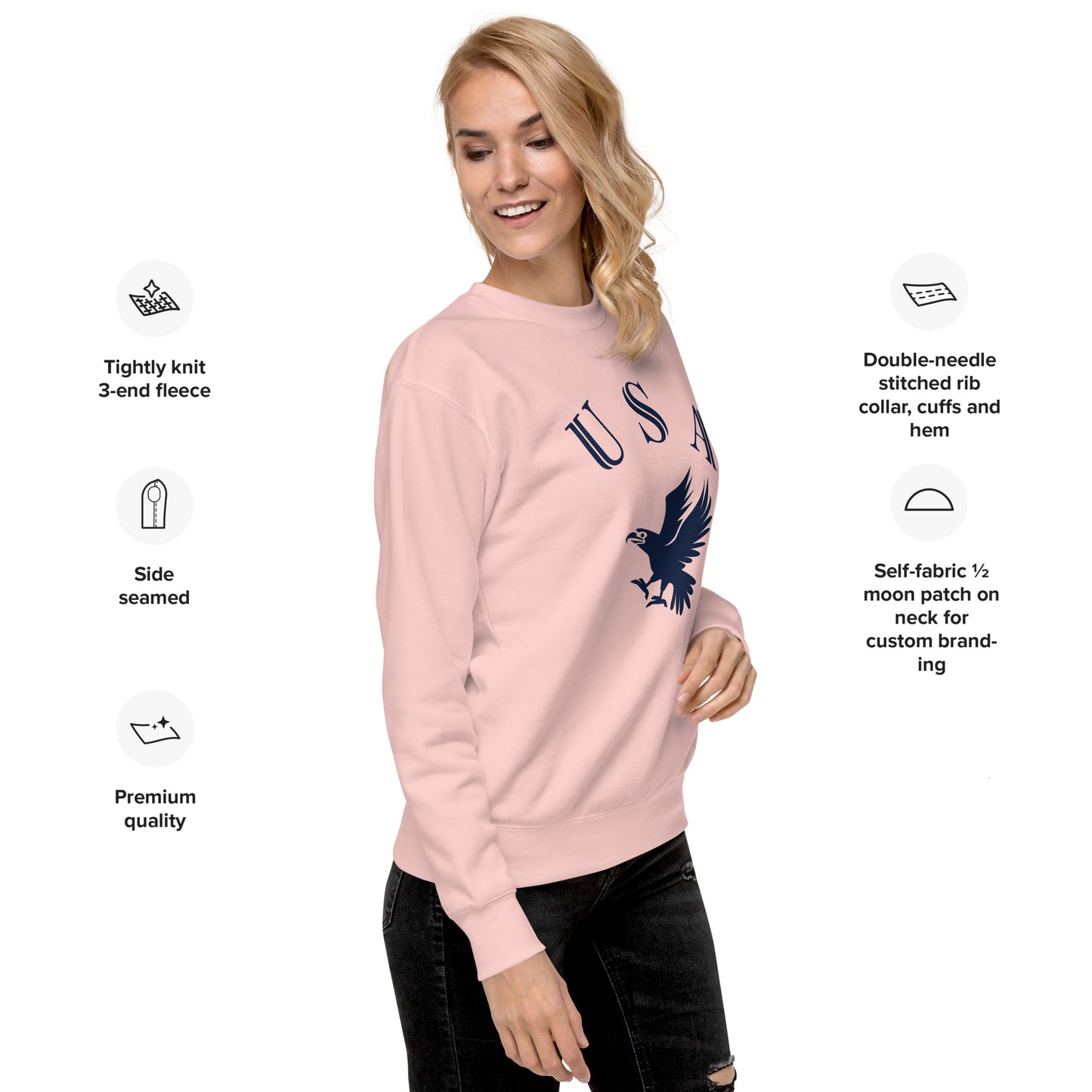 USA Unisex Premium Sweatshirt