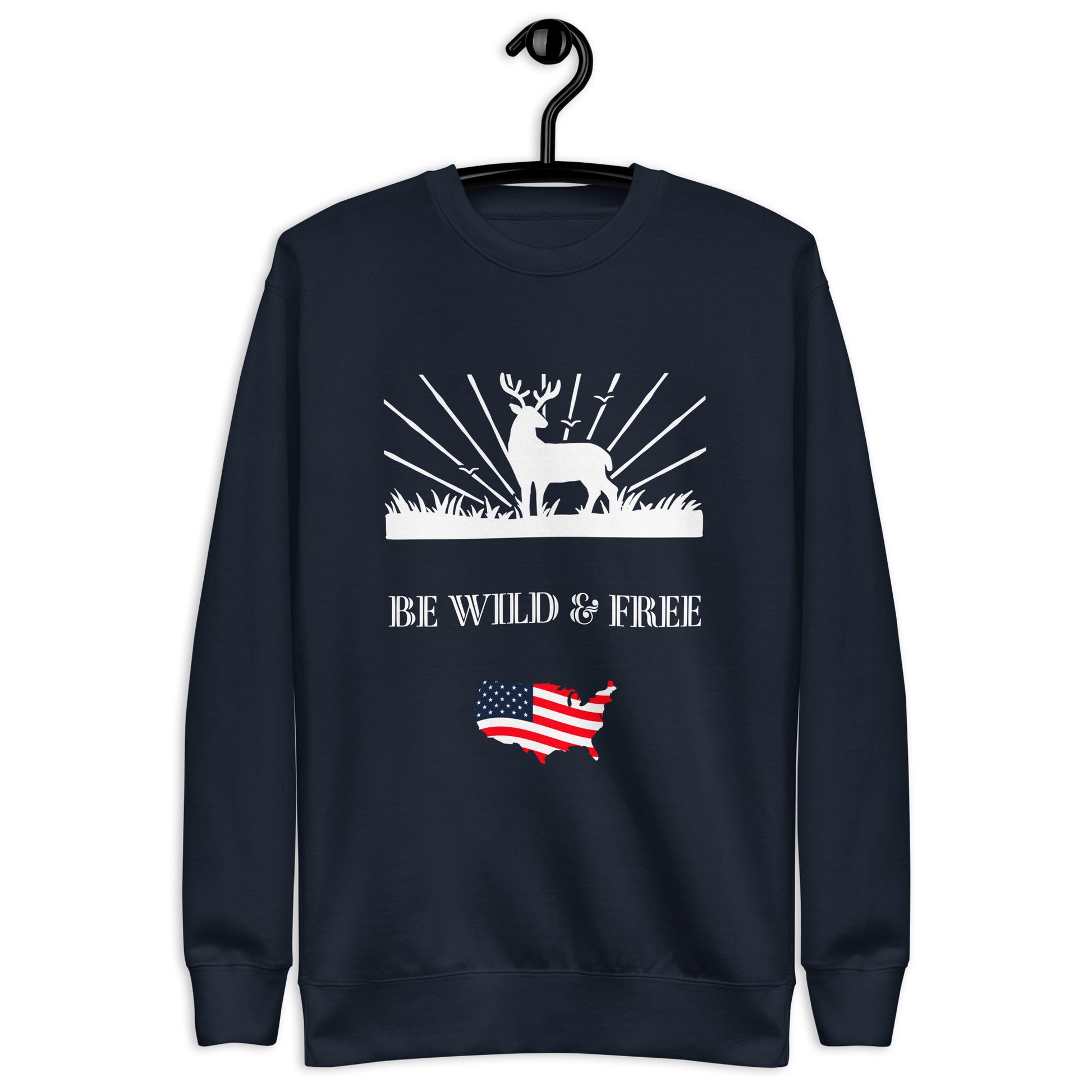Wild & Free Unisex Premium Sweatshirt - Activewear Well