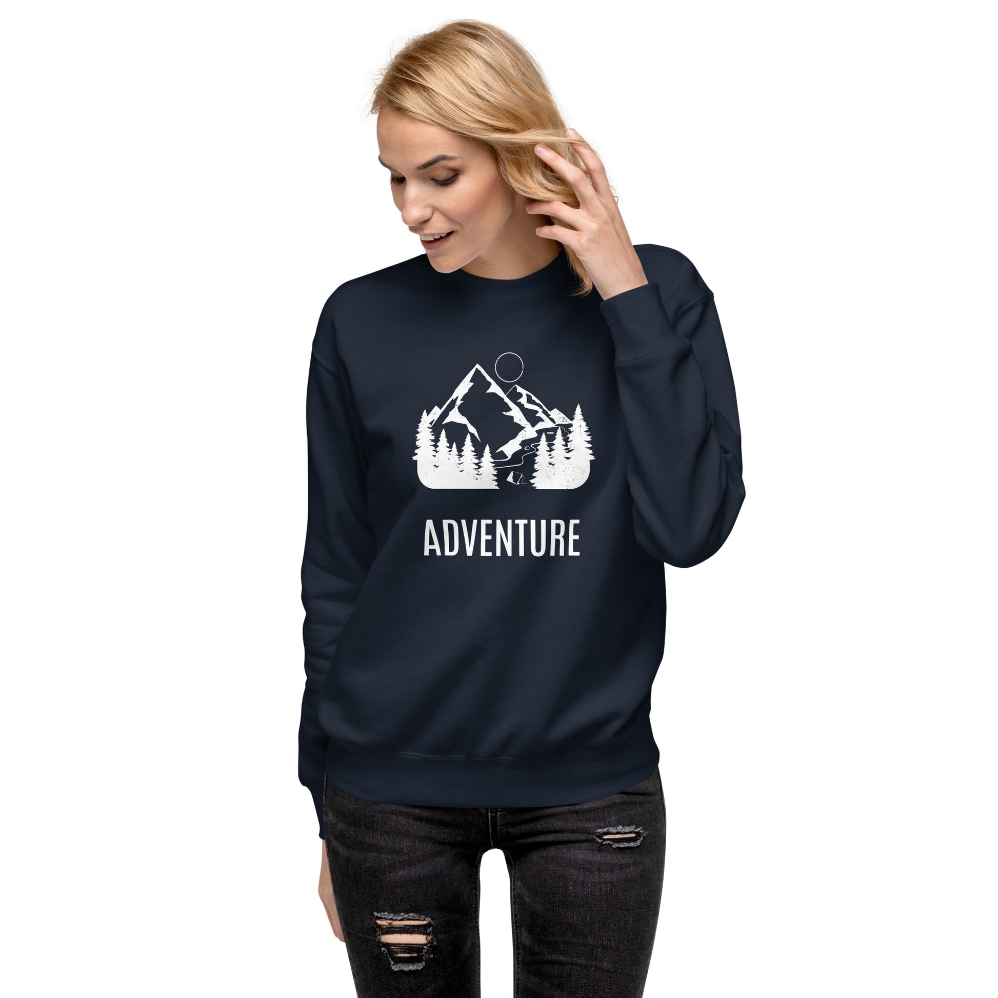 Rocky Mountains Unisex Premium Sweatshirt - Activewear Well