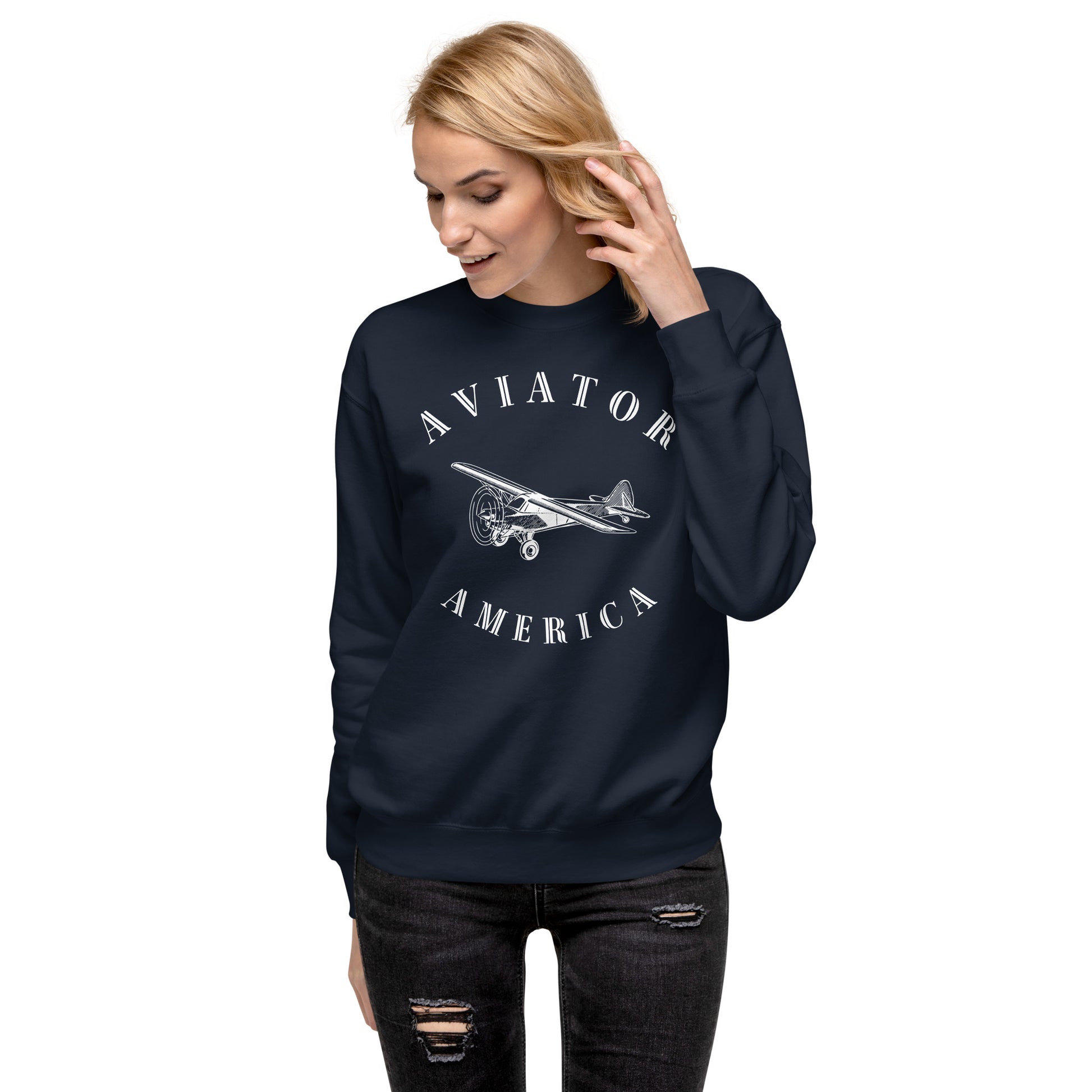Aviator Premium Sweatshirt - Activewear Well