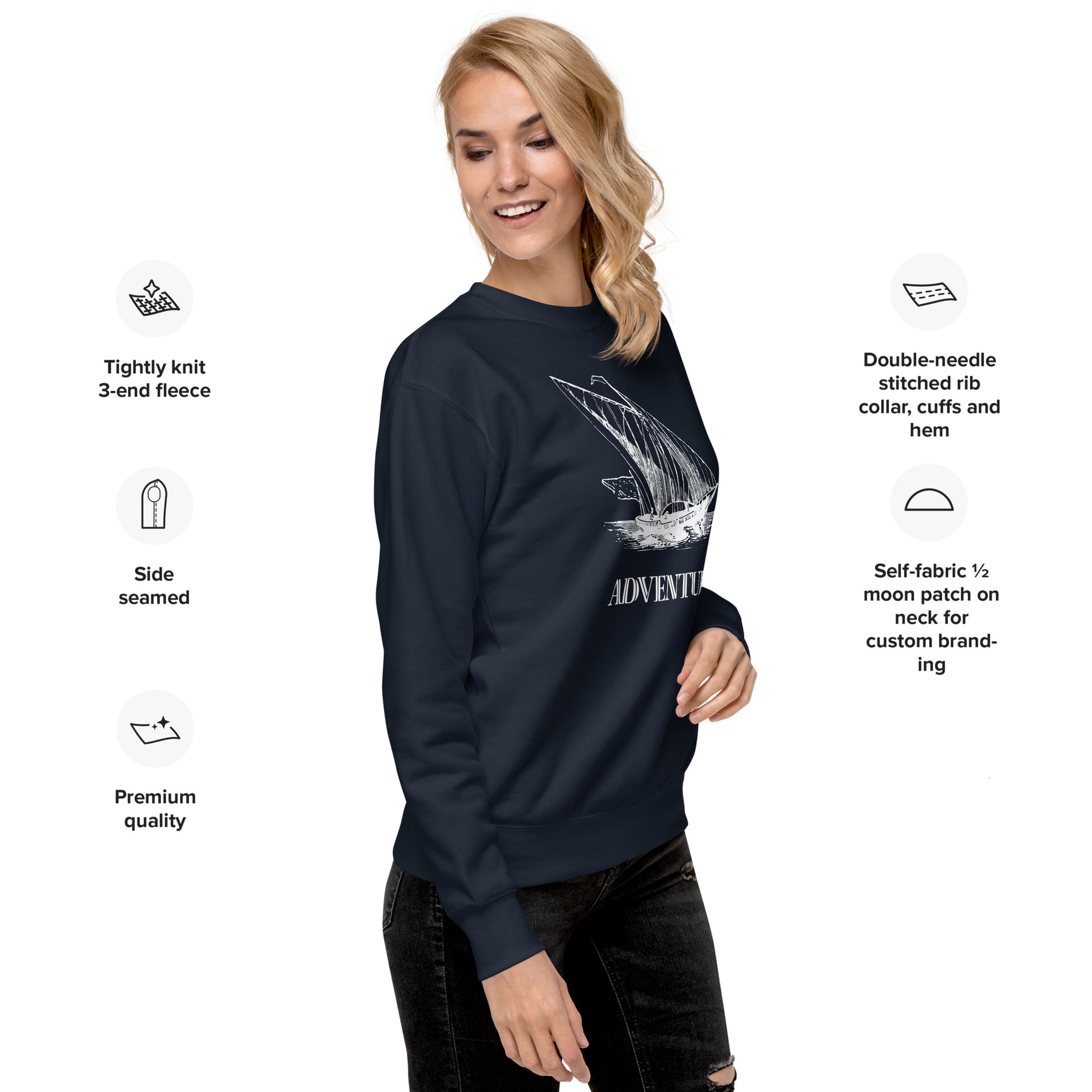 Ocean Unisex Premium Sweatshirt - Activewear Well