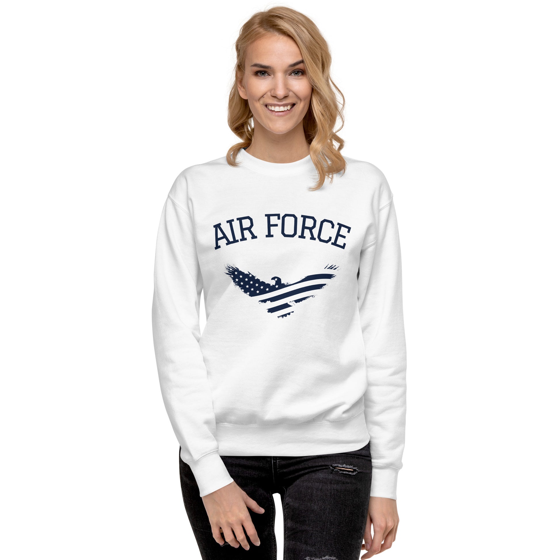 US Air Force Unisex Premium Sweatshirt - Activewear Well