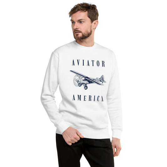 Aviator Unisex Premium Sweatshirt - Activewear Well