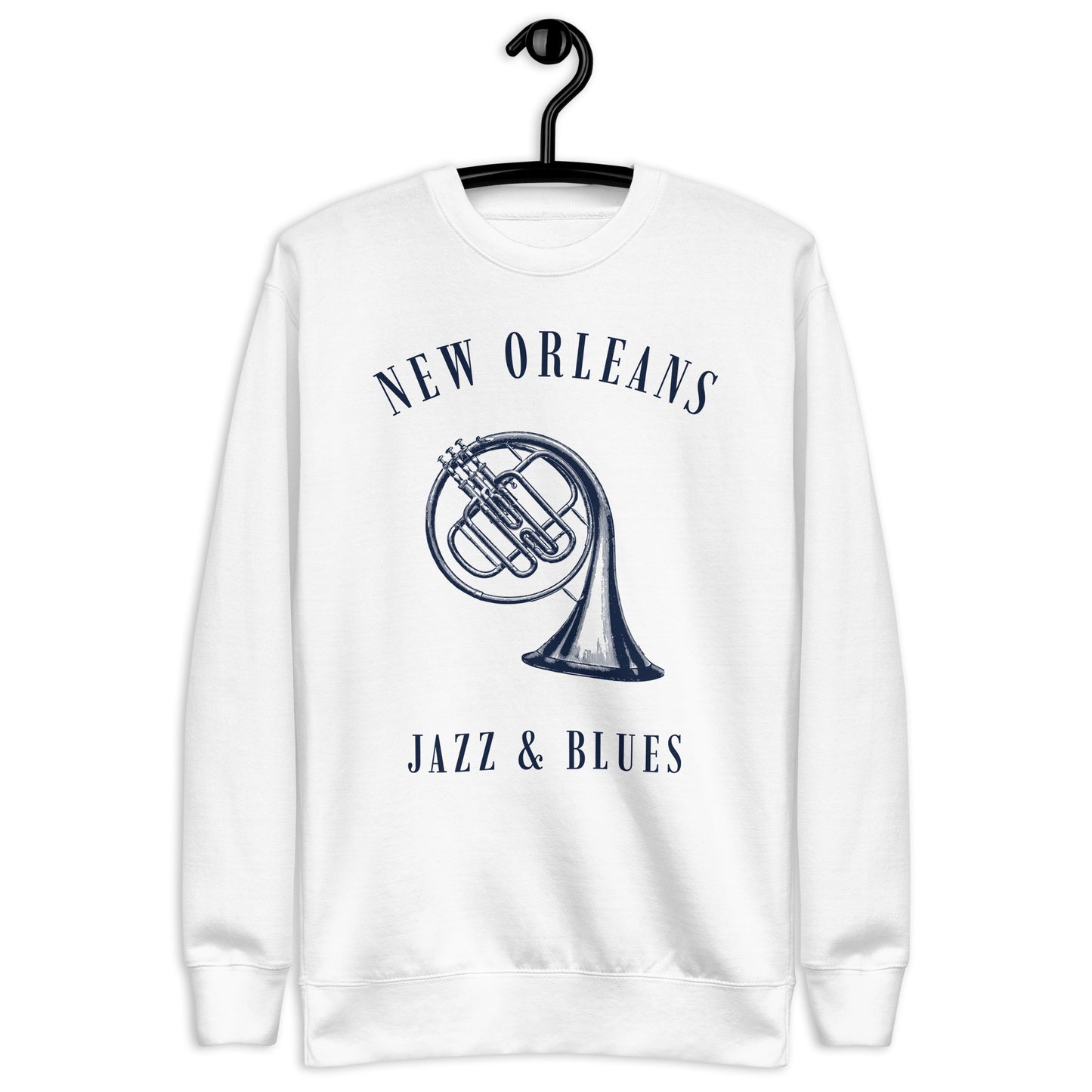New Orleans Music Unisex Premium Sweatshirt - Activewear Well