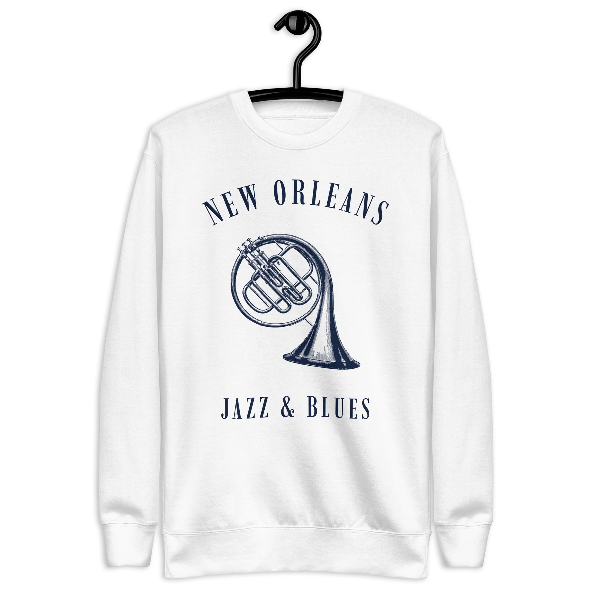 New Orleans Music Unisex Premium Sweatshirt - Activewear Well