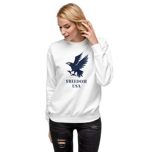 US Eagle Unisex Premium Sweatshirt - Activewear Well