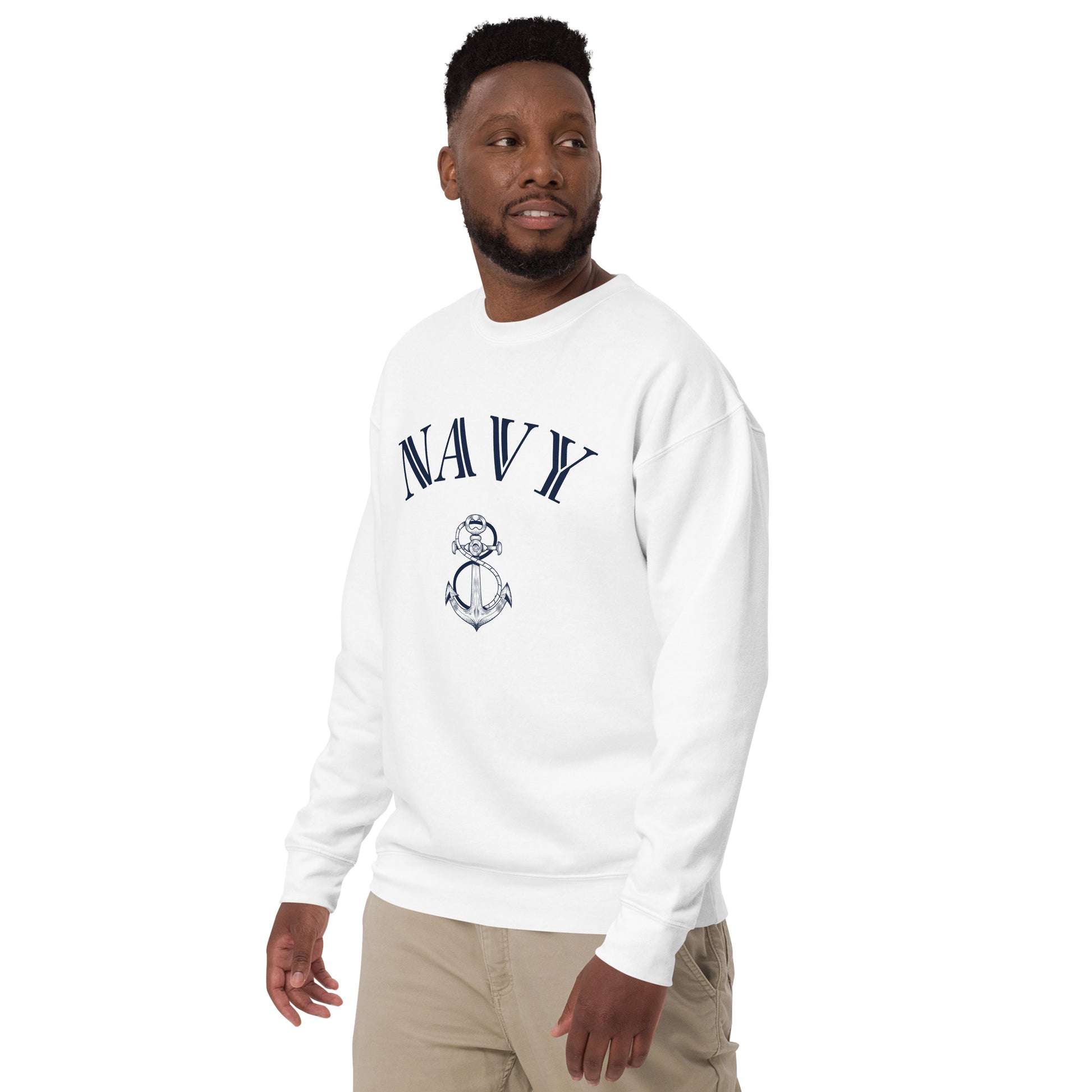 US Navy Unisex Premium Sweatshirt - Activewear Well
