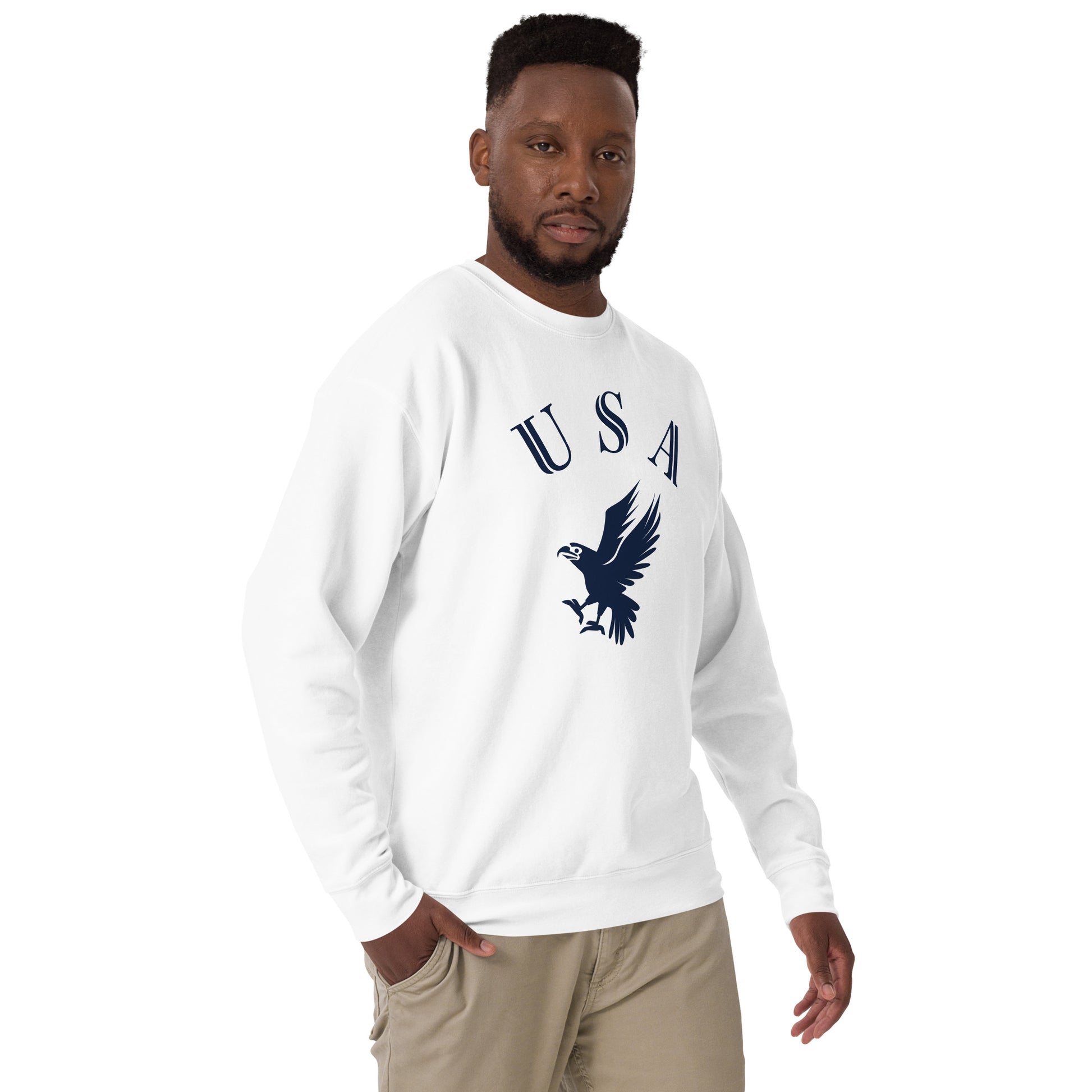 USA Unisex Premium Sweatshirt - Activewear Well
