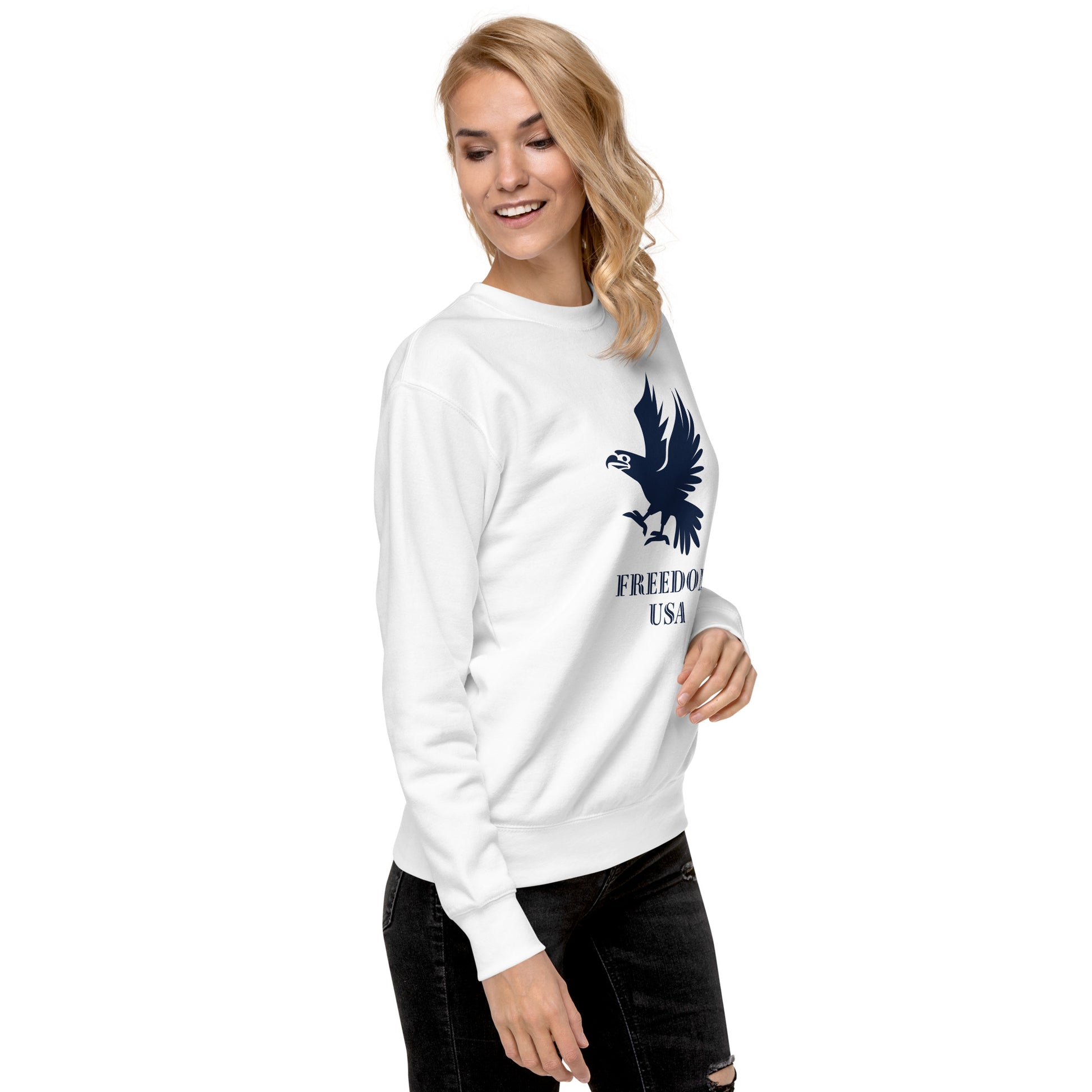 US Eagle Unisex Premium Sweatshirt - Activewear Well