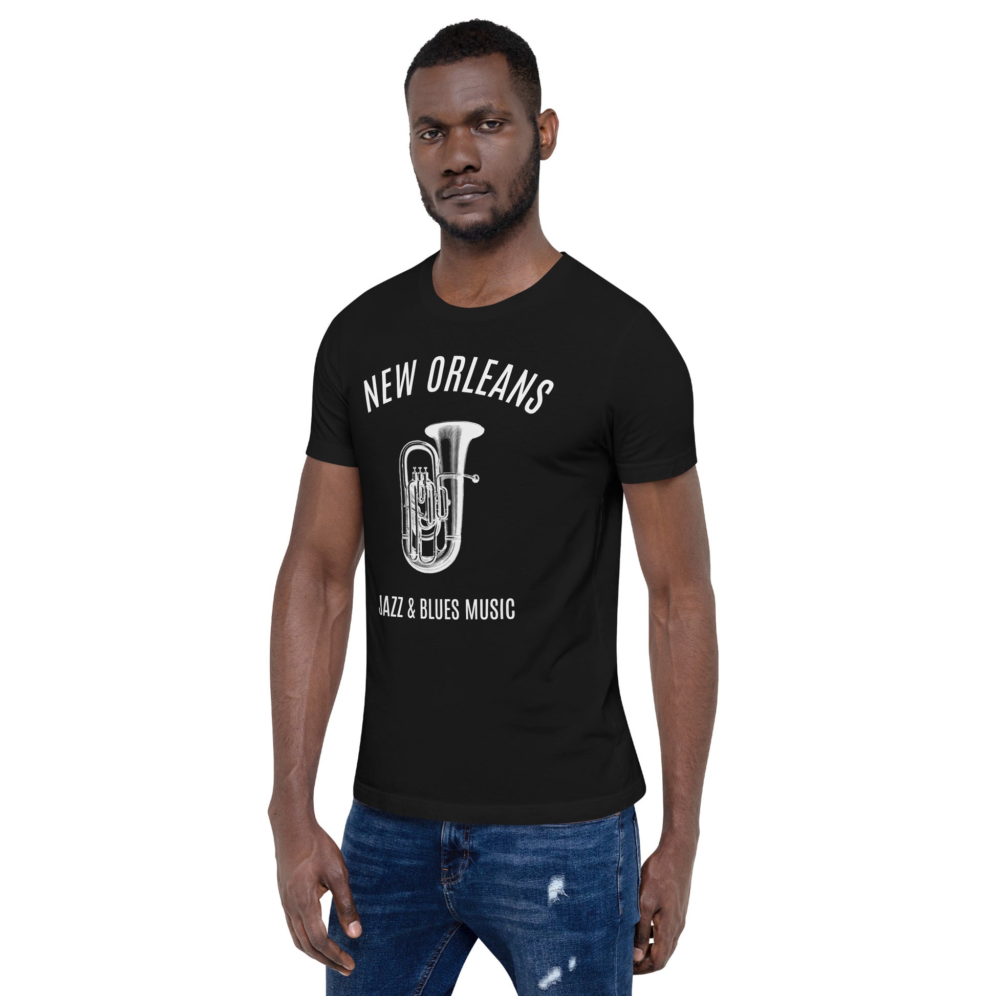 New Orleans Jazz Men/Unisex T-Shirt - Activewear Well