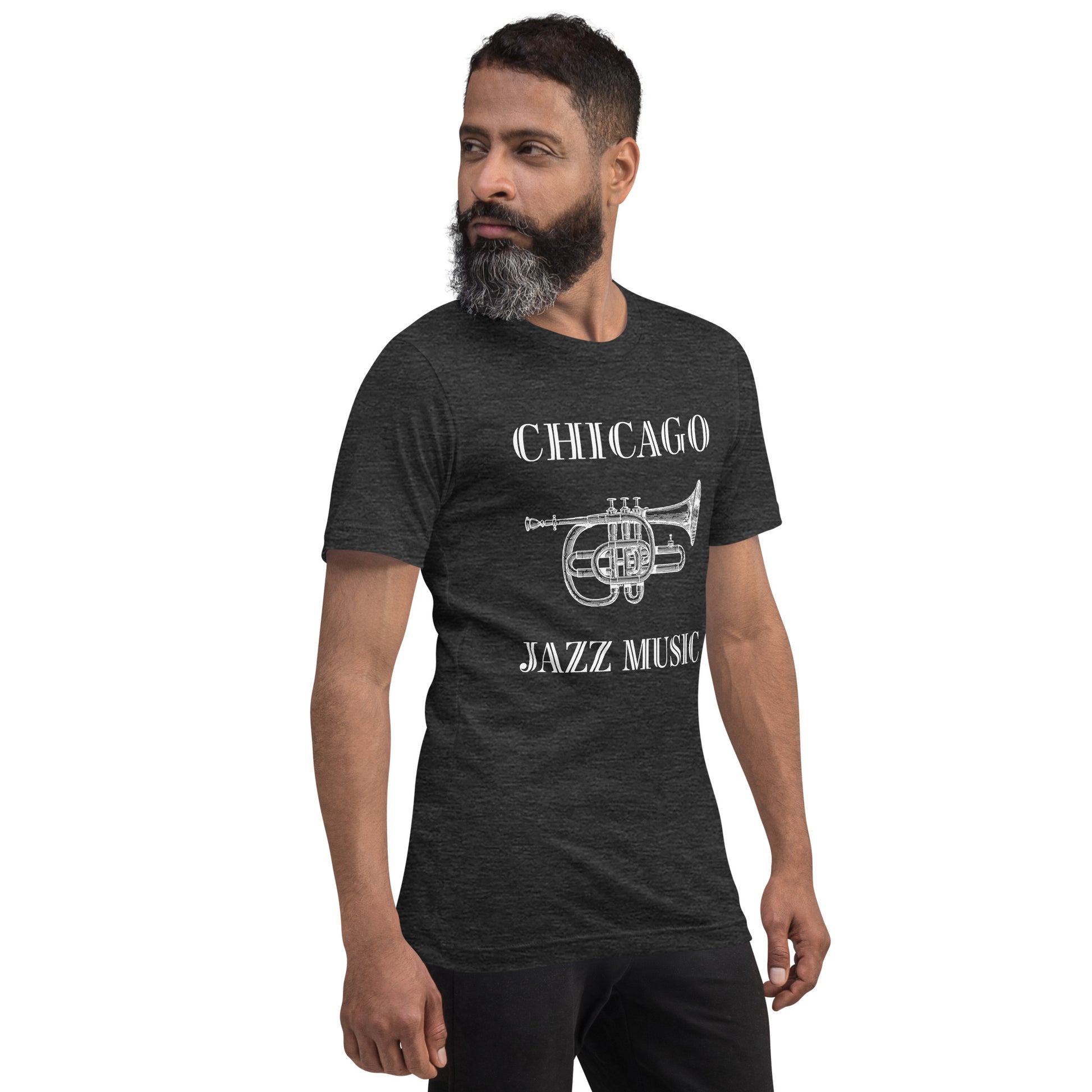 Chicago Jazz Men/Unisex T-Shirt - Activewear Well