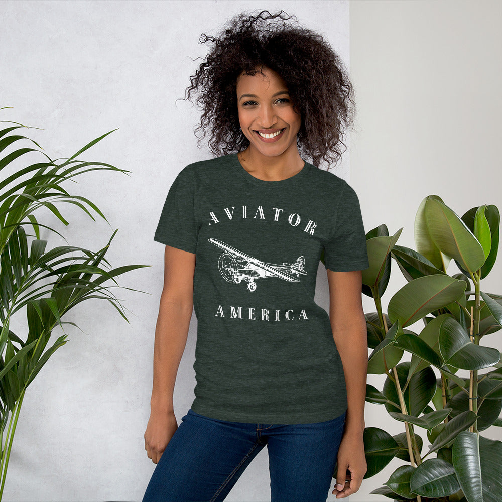 Aviator Unisex T-Shirt - Activewear Well