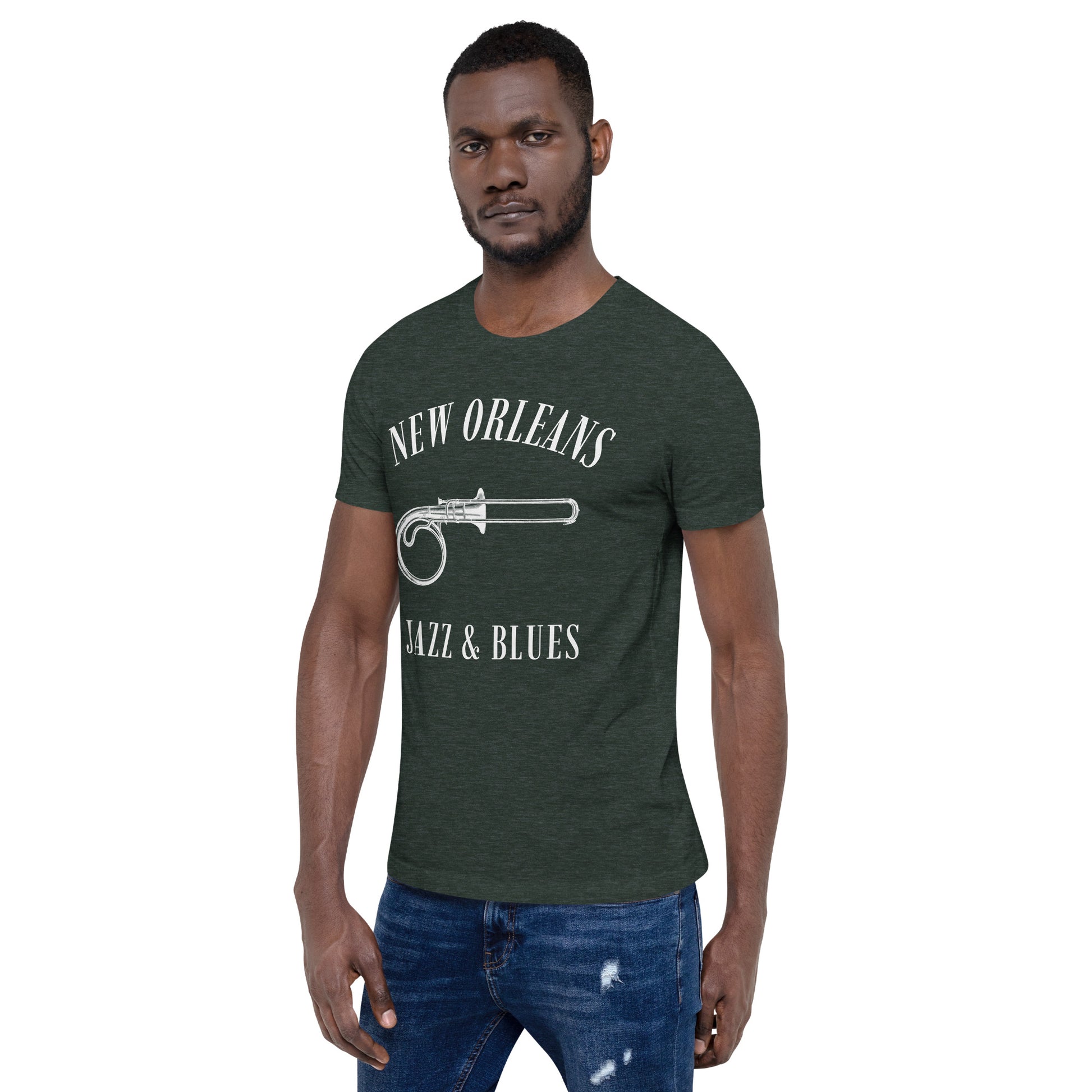 New Orleans Swing Music Men/Unisex T-Shirt - Activewear Well