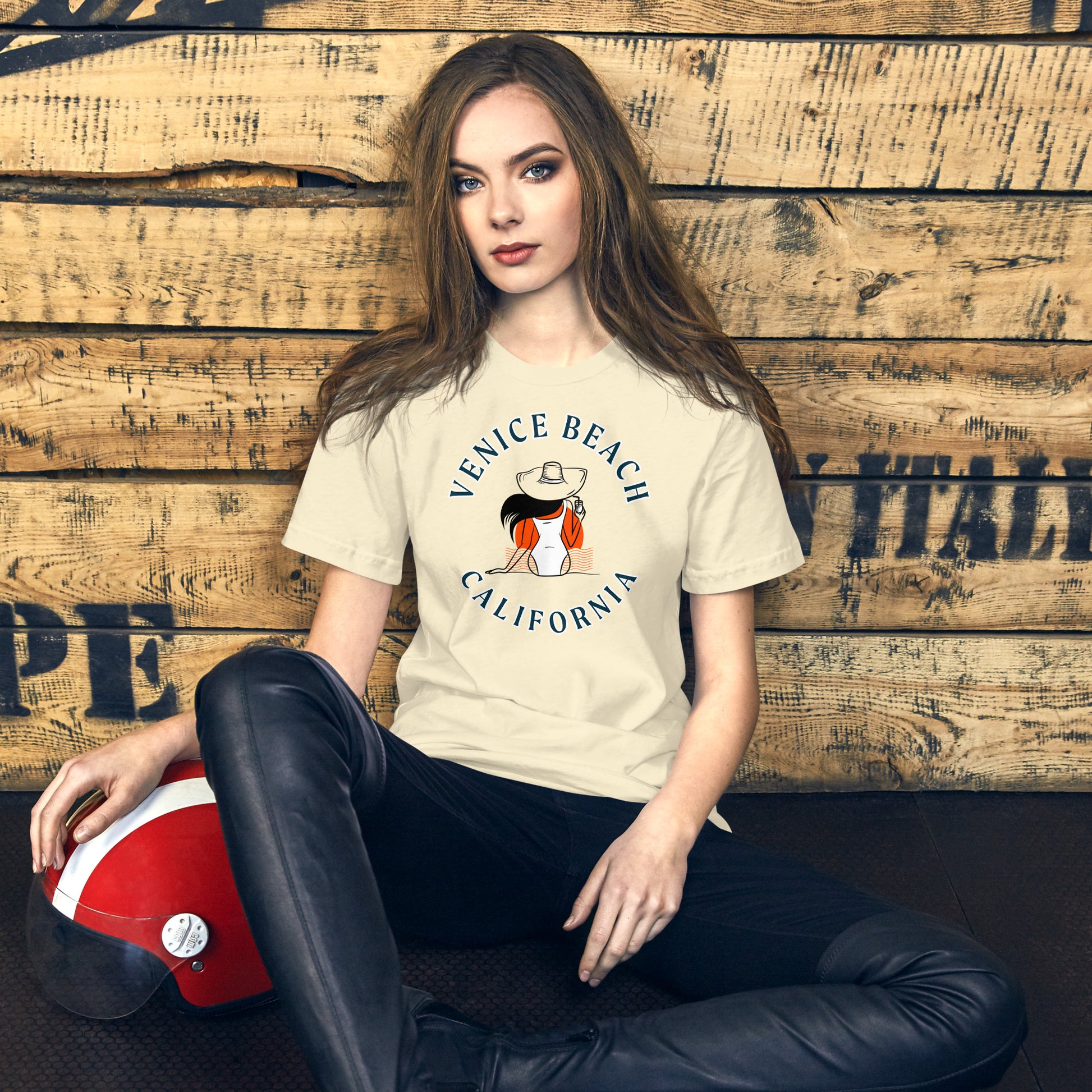 Venice Beach Women's Cotton T-Shirt - Activewear Well