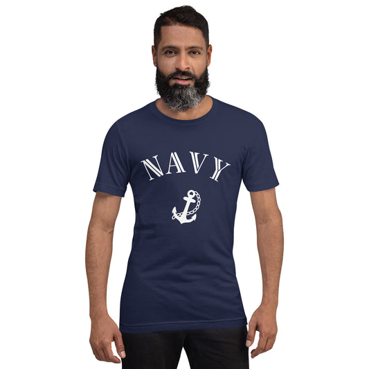 US Navy Men/Unisex T-Shirt - Activewear Well