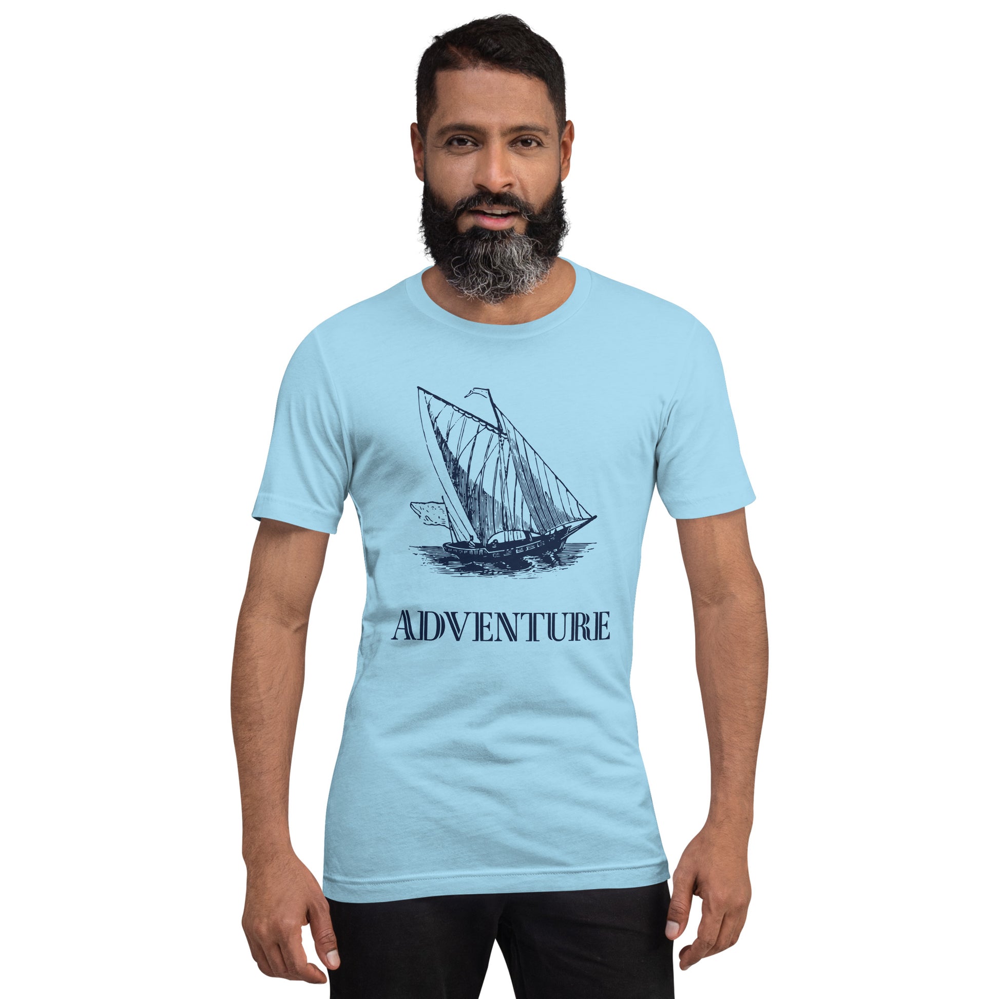 Ocean Adventure Men/Unisex T-Shirt - Activewear Well