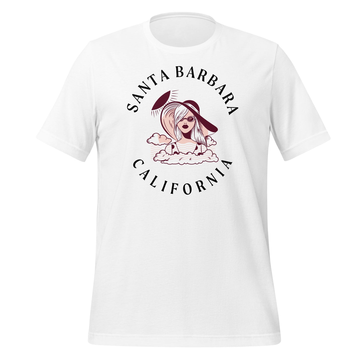 Santa Barbara Women's Cotton T-Shirt - Activewear Well