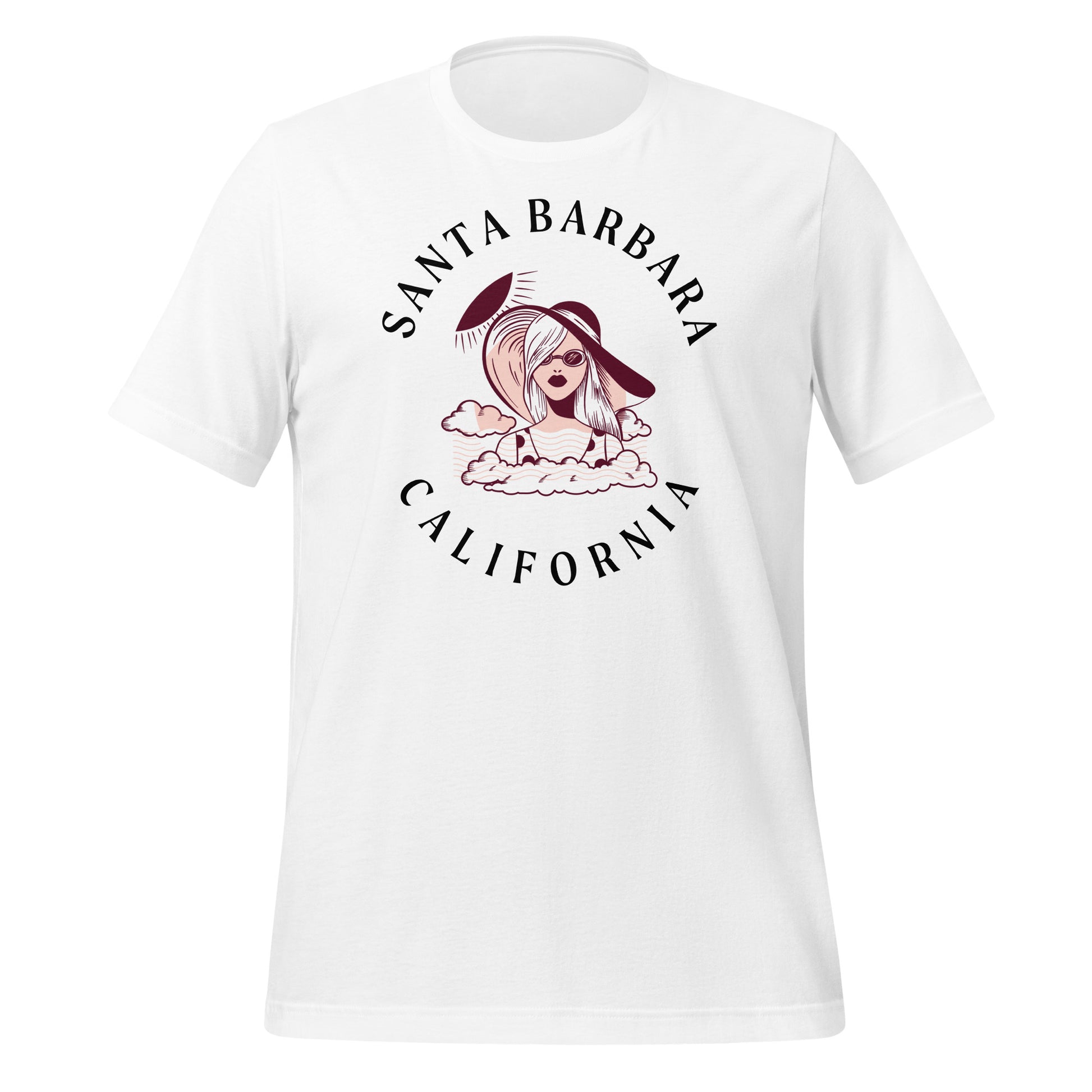 Santa Barbara Women's Cotton T-Shirt - Activewear Well
