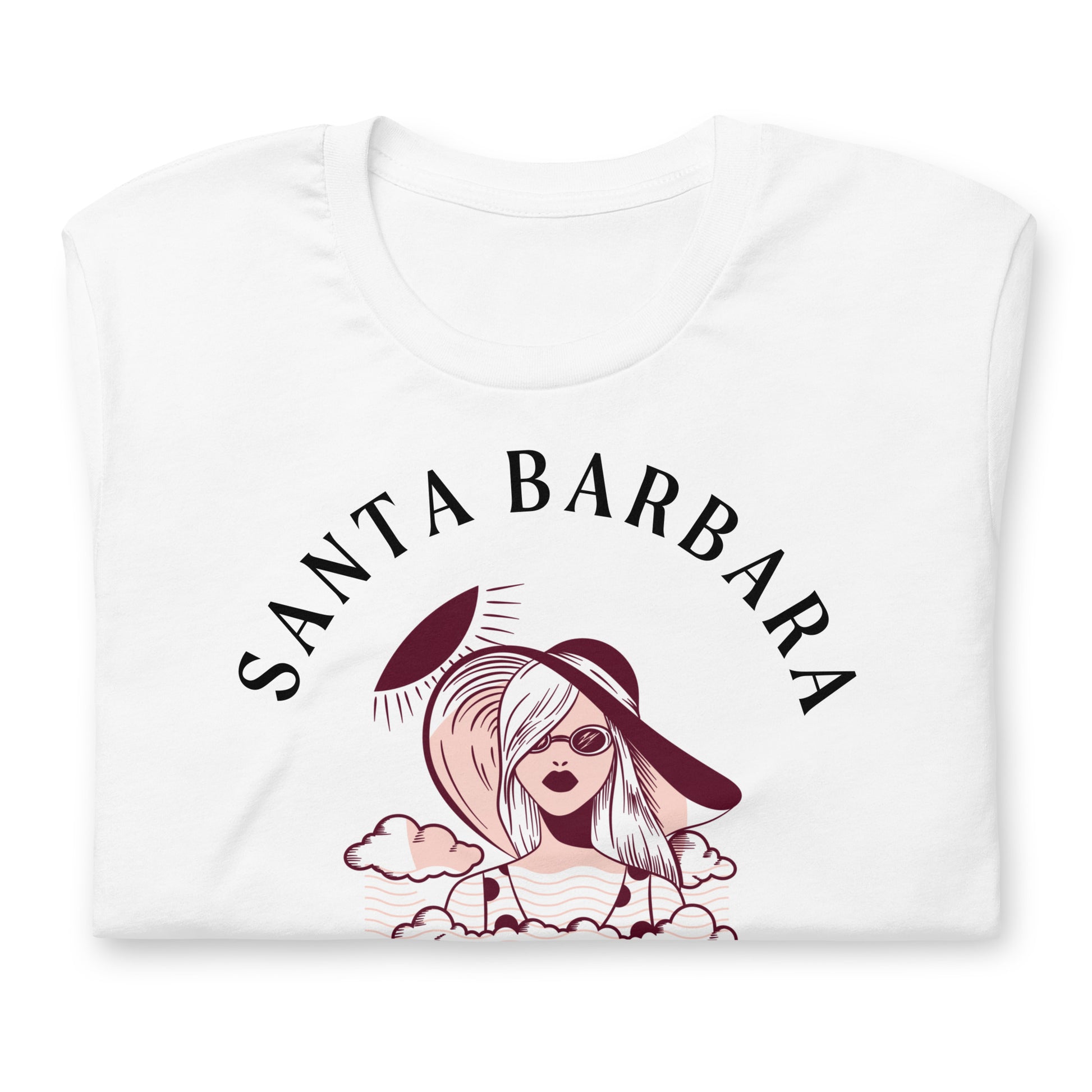 Santa Barbara Women's Cotton T-Shirt - Activewear Well