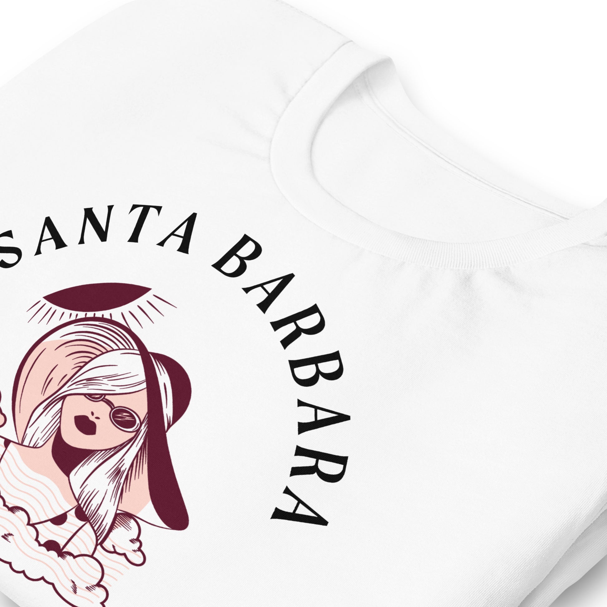 Santa Barbara Women's Cotton T-Shirt - Activewear Well